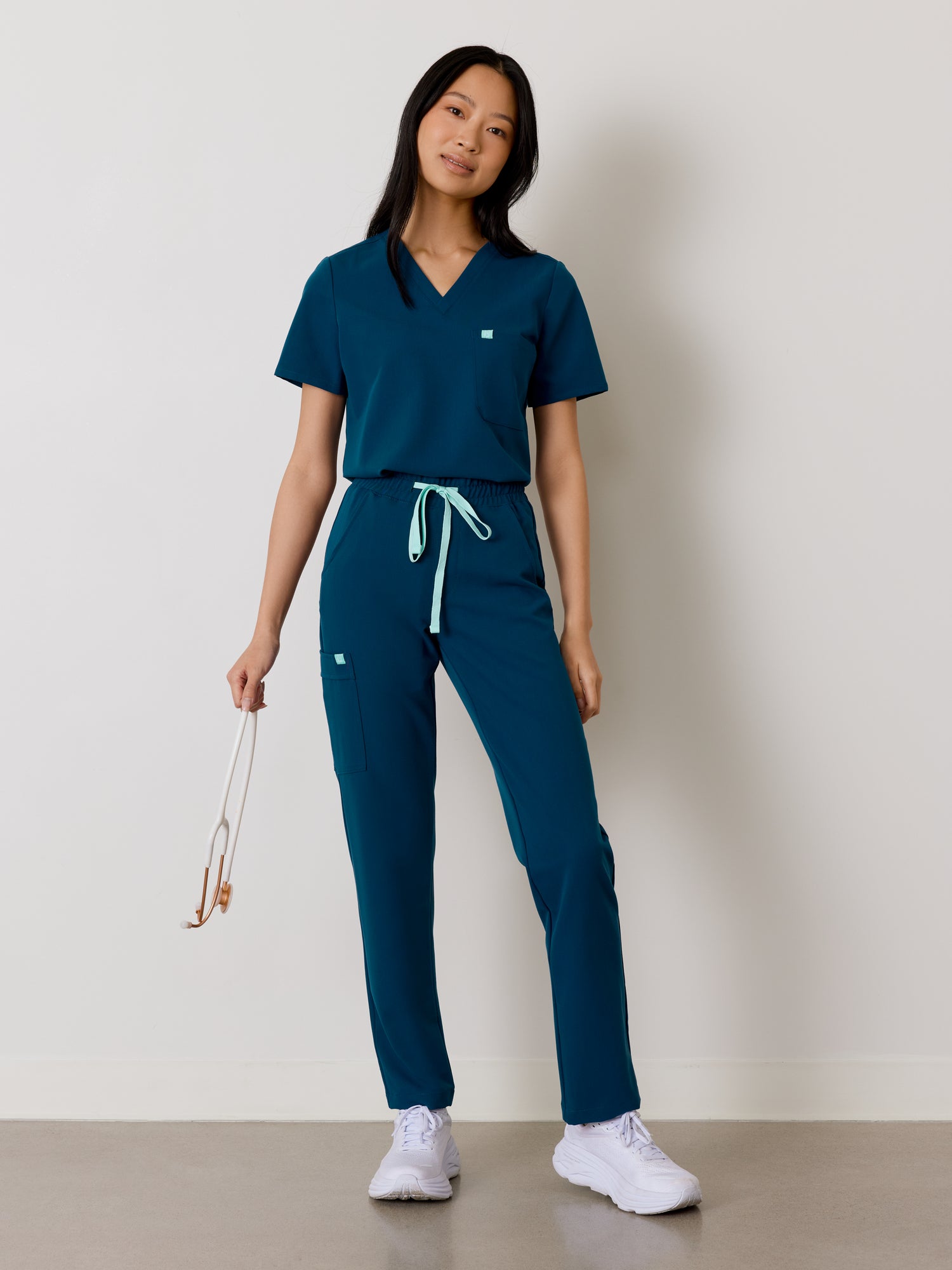 JULIETA RE-GARDE™ - BLEU OPALE - Pantalon Coupe Droite - SILVADUR™