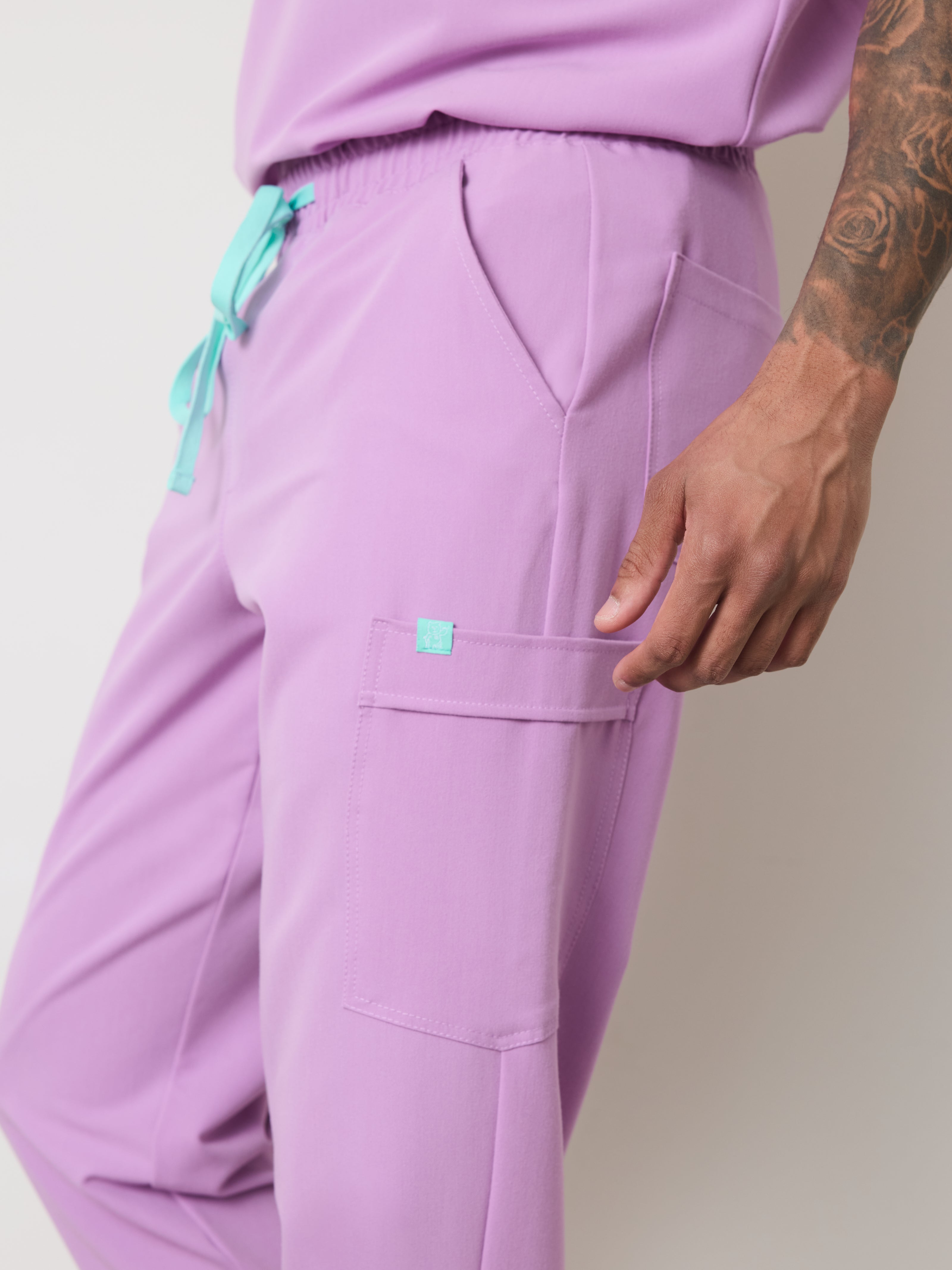 WILLIAM RE-GARDE™ - LILAC - Men's Jogger Pants - SILVADUR™