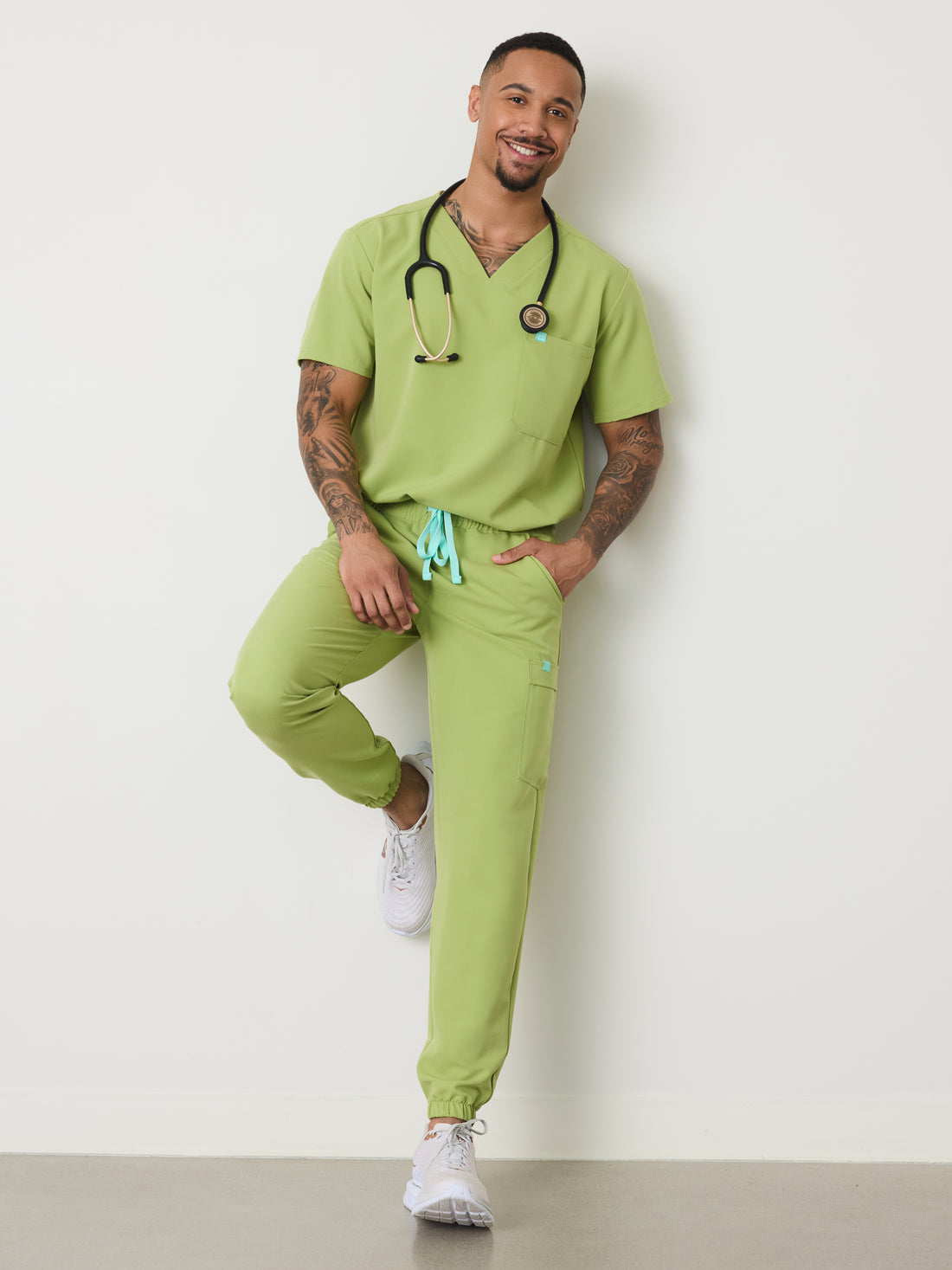 WILLIAM RE-GARDE™ - MOSS GREEN - Men's Jogger Pants - SILVADUR™ - Final Sale