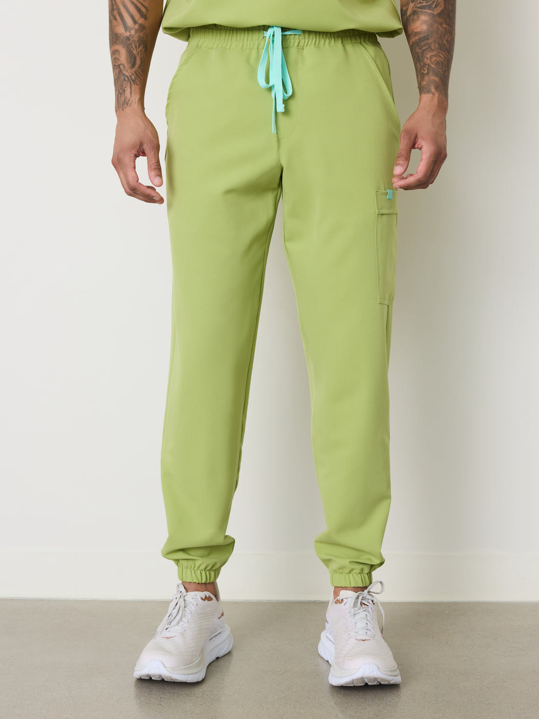 WILLIAM RE-GARDE™ - MOSS GREEN - Men's Jogger Pants - SILVADUR™ - Final Sale