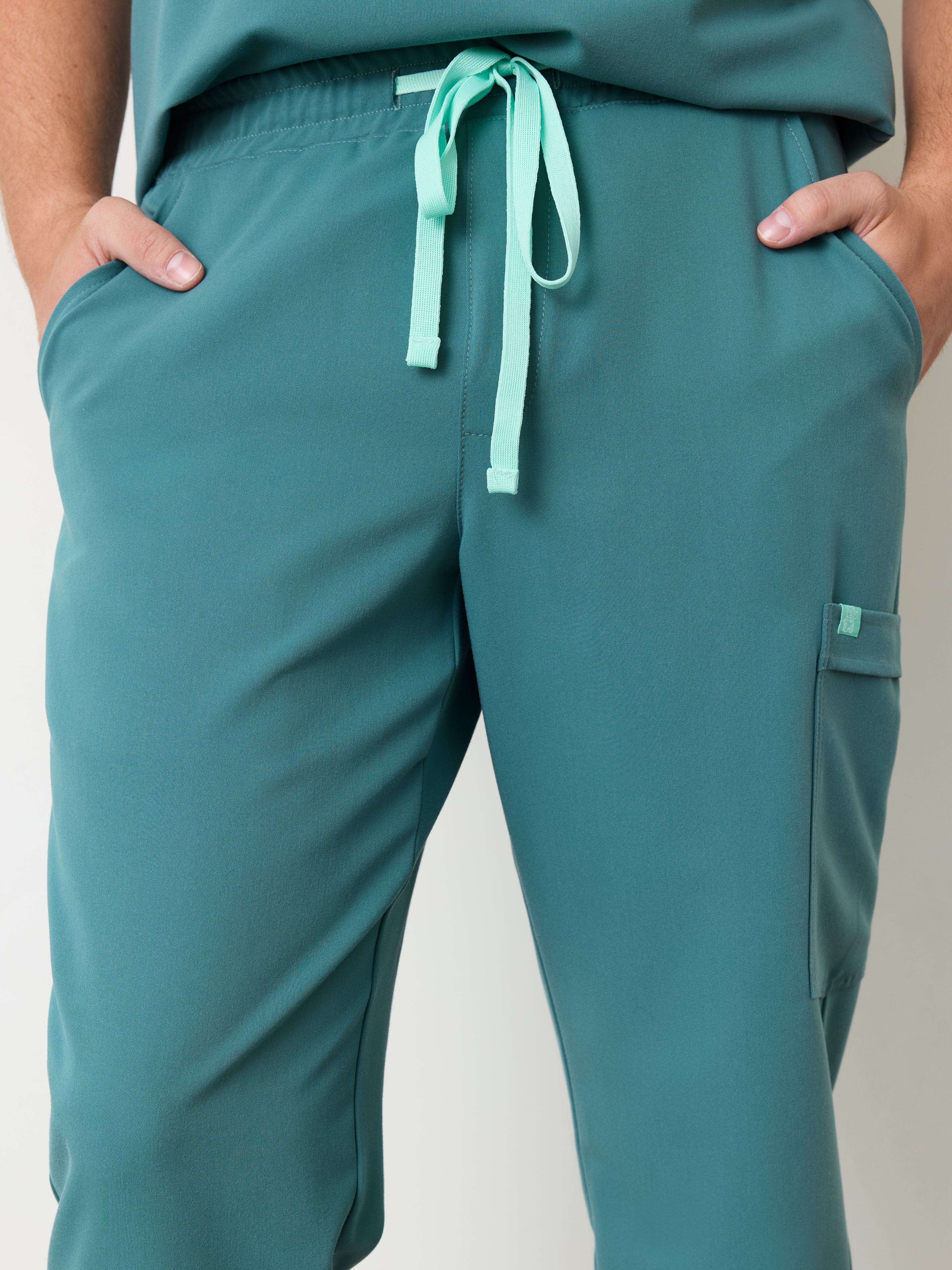WILLIAM RE-GARDE™ - LAGOON BLUE - Men's Jogger Pants - SILVADUR™