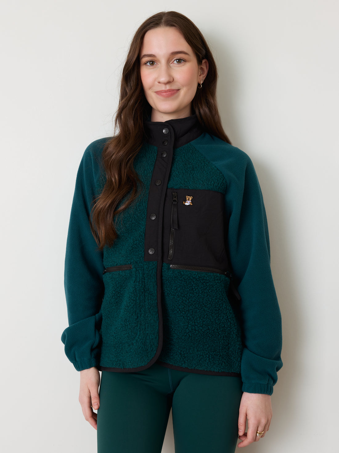Sherpa Vest - Teal
