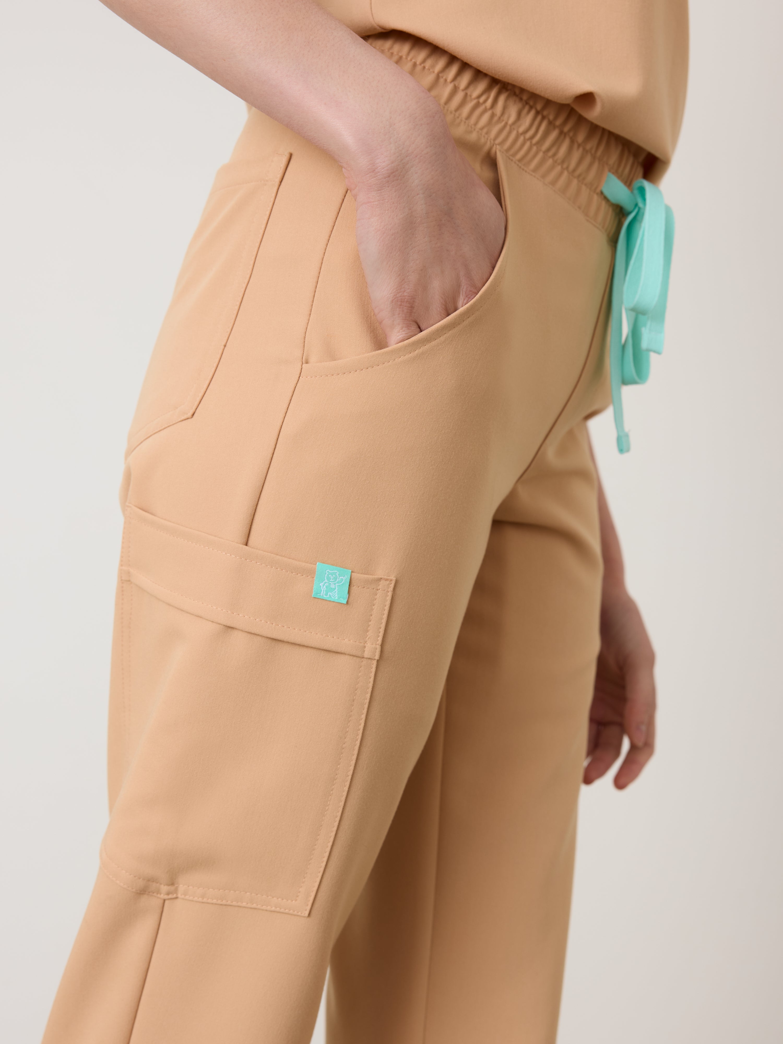 JULIETA RE-GARDE™ - SPICED EARTH - Straight Cut Scrub Pants - SILVADUR™