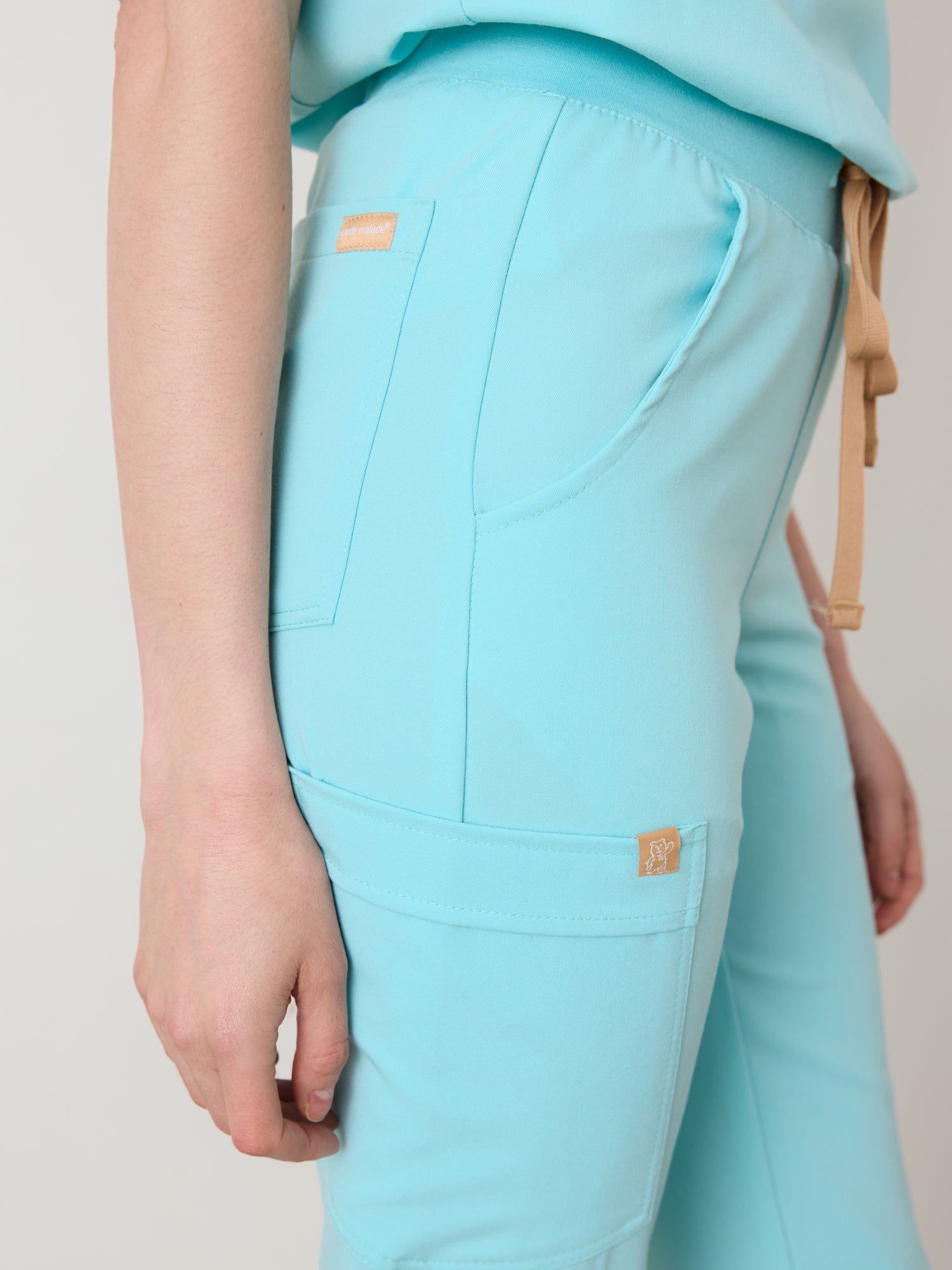 DEMI RE-GARDE™ - OCEAN TIDE - Jogger Scrub Pants - SILVADUR™ - Final Sale