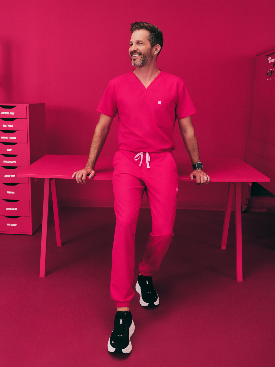 WILLIAM RE-GARDE™ - VIBRANT FUCHSIA - Pantalon Jogger - SILVADUR™