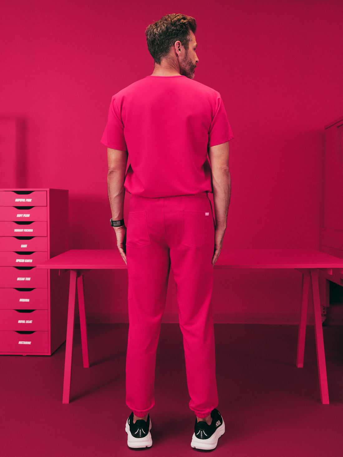 WILLIAM RE-GARDE™ - VIBRANT FUCHSIA - Pantalon Jogger - SILVADUR™