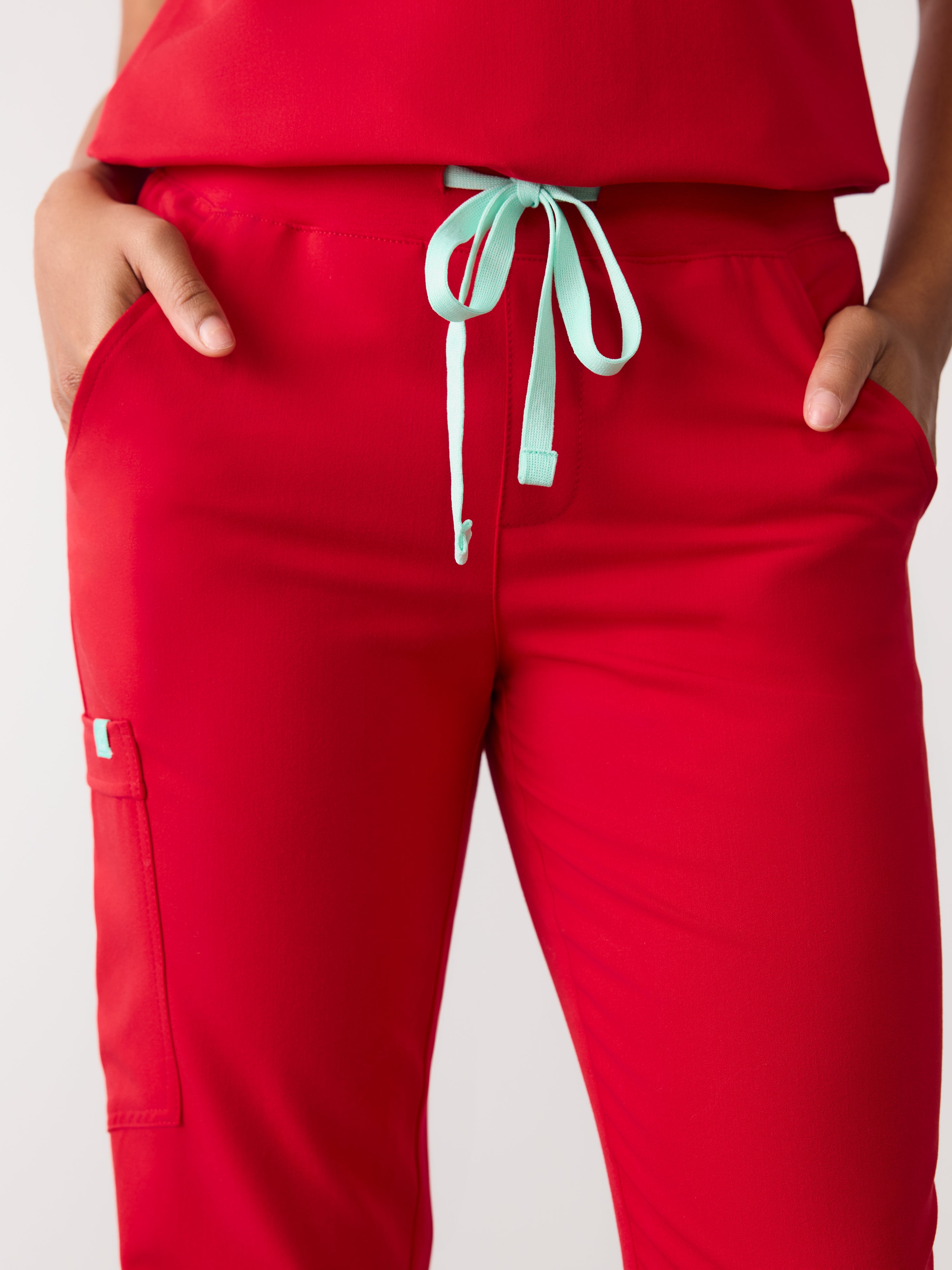 DEMI RE-GARDE™ - CANDY CANE - Jogger Scrub Pants - SILVADUR™