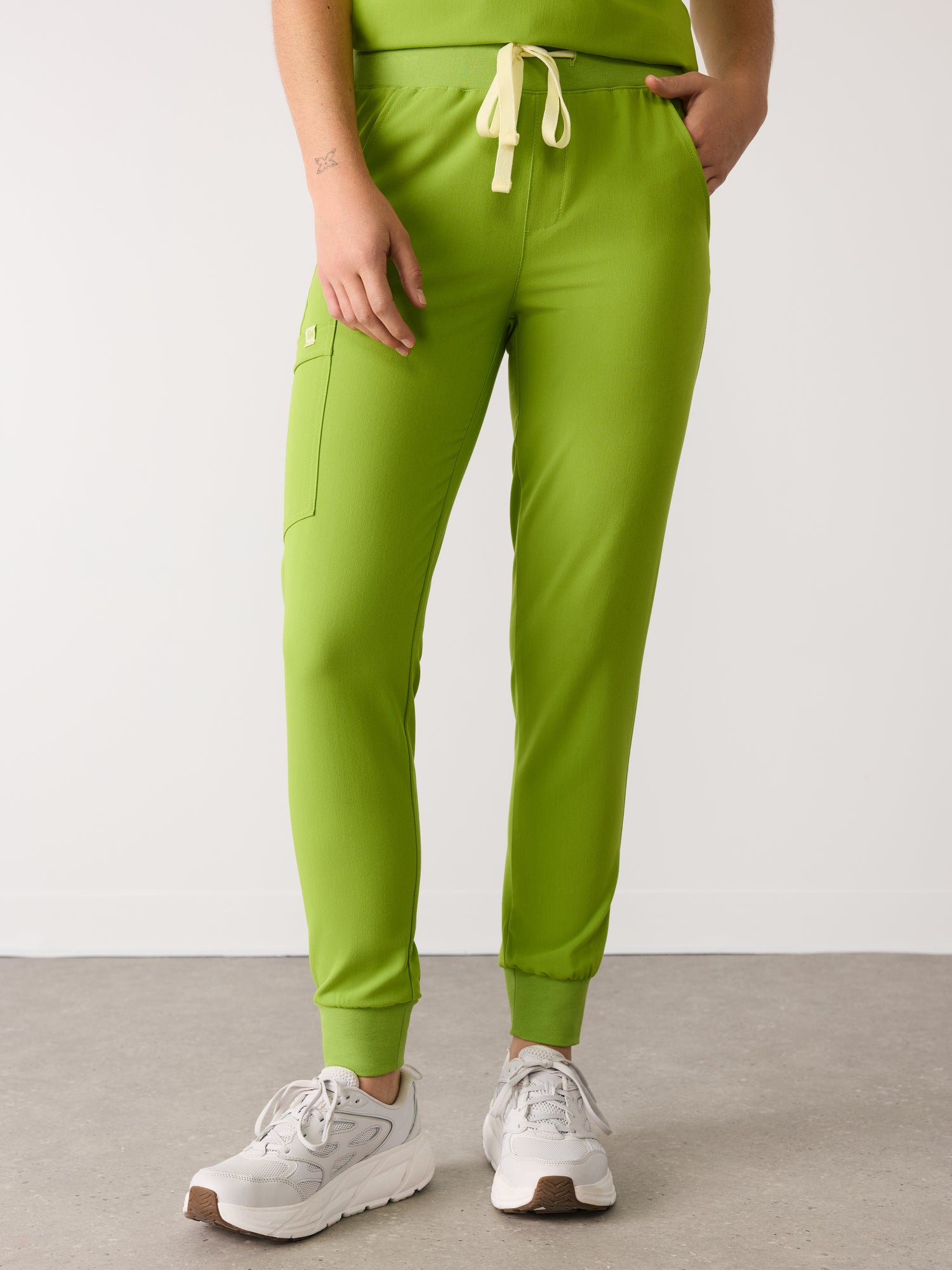 DEMI RE-GARDE™ - VERT GRUMPY - Pantalon Jogger - SILVADUR™ - Vente Finale