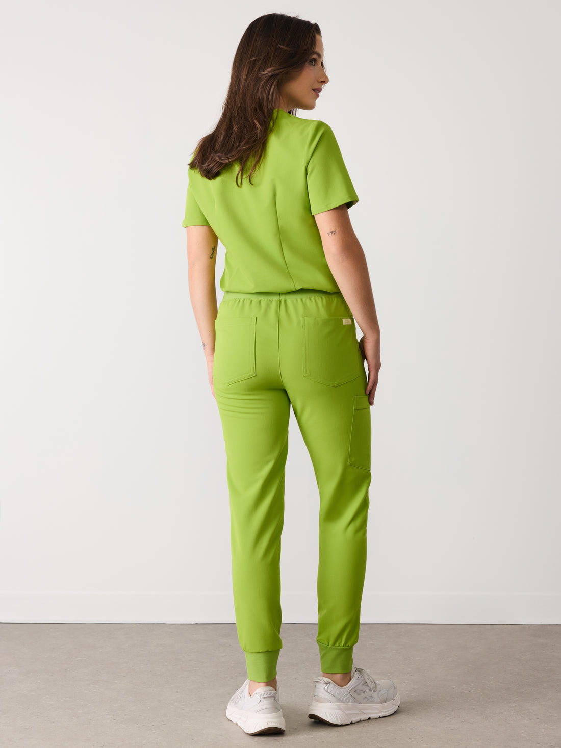 DEMI RE-GARDE™ - GRUMPY GREEN - Jogger Scrub Pants - SILVADUR™