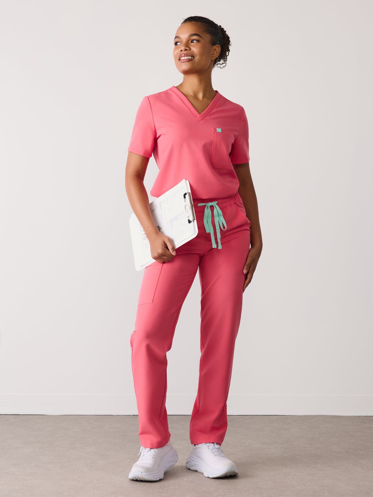 JULIETA RE-GARDE™ - WARM EMBER - Straight Cut Scrub Pants - SILVADUR™ - Final Sale