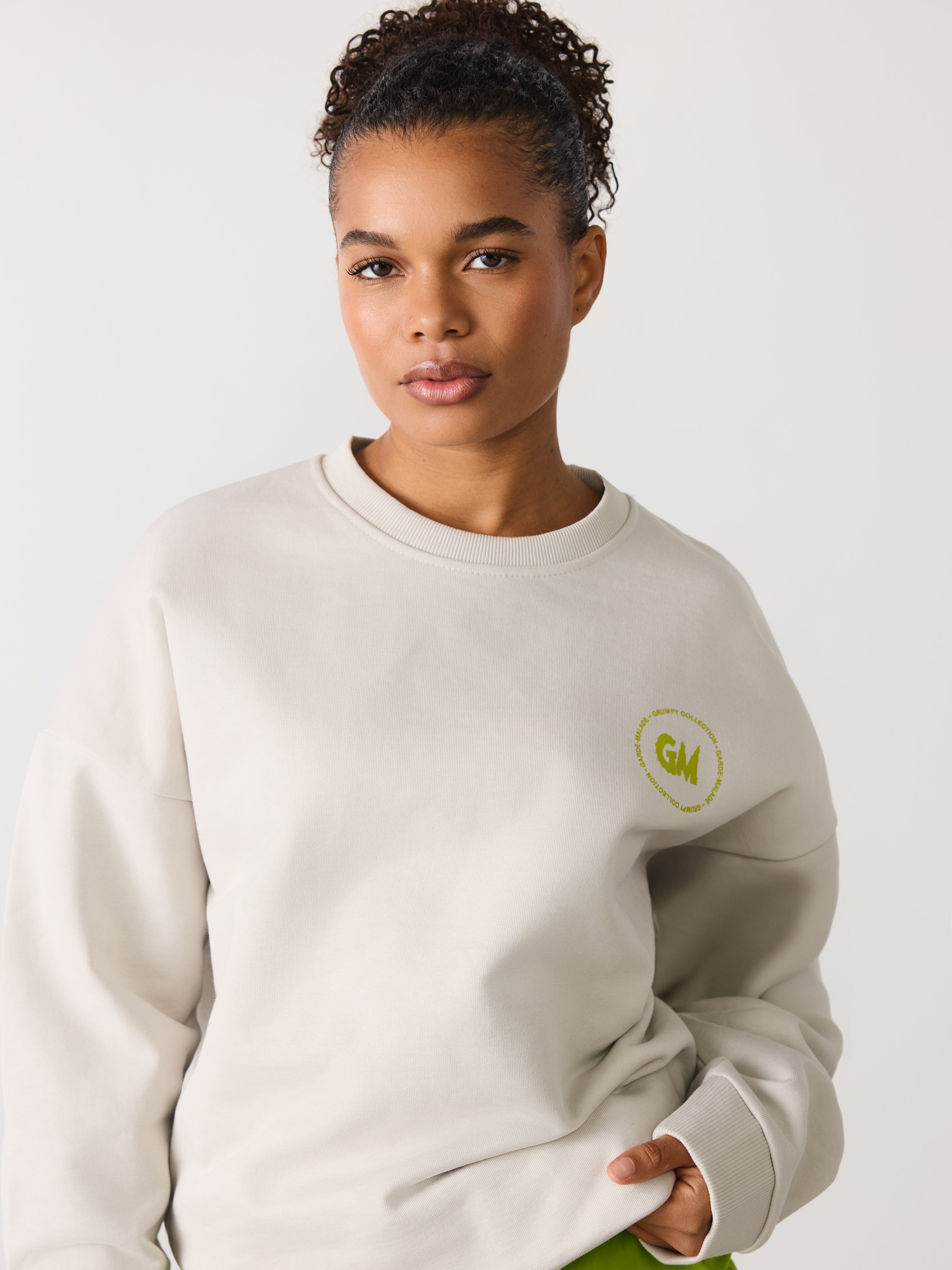 G-M Grumpy - Crewneck Beige