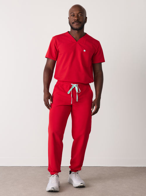 WILLIAM RE-GARDE™ - CANDY CANE - Men's Jogger Pants - SILVADUR™