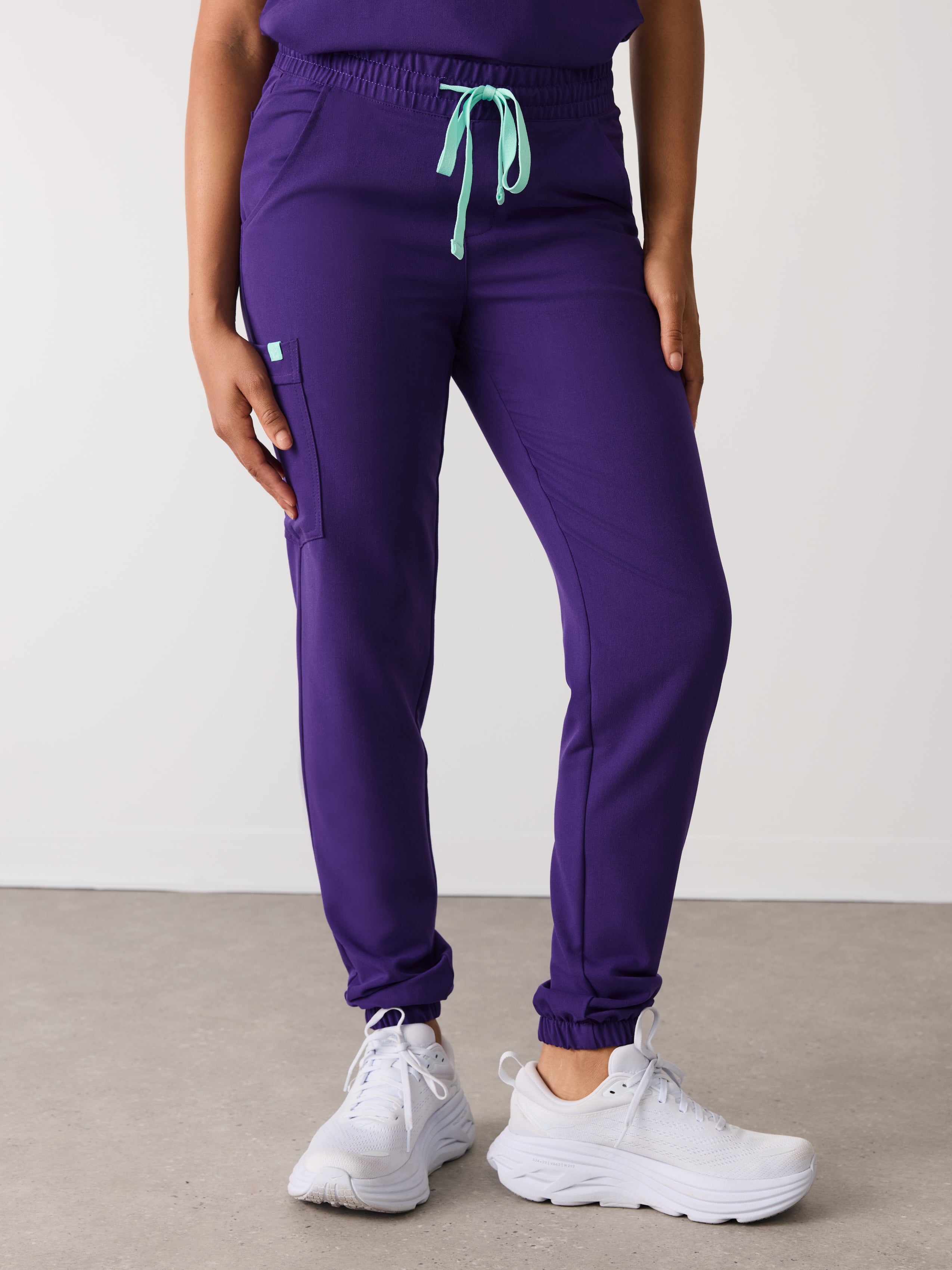 ROSIE RE-GARDE™ - MIDNIGHT VELVET - Jogger Scrub Pants - SILVADUR™