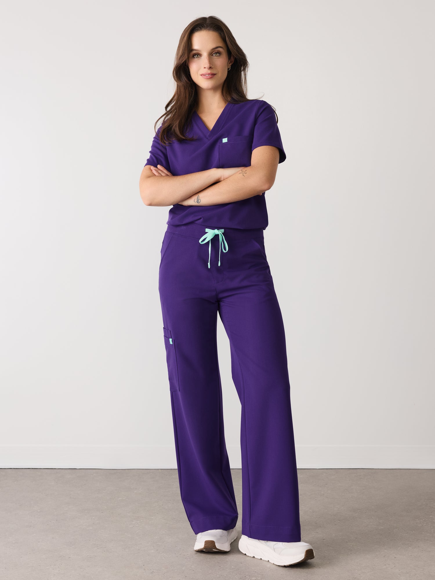 MILA RE-GARDE™ - VELOURS NOCTURNE - Pantalon Jambe Large - SILVADUR™