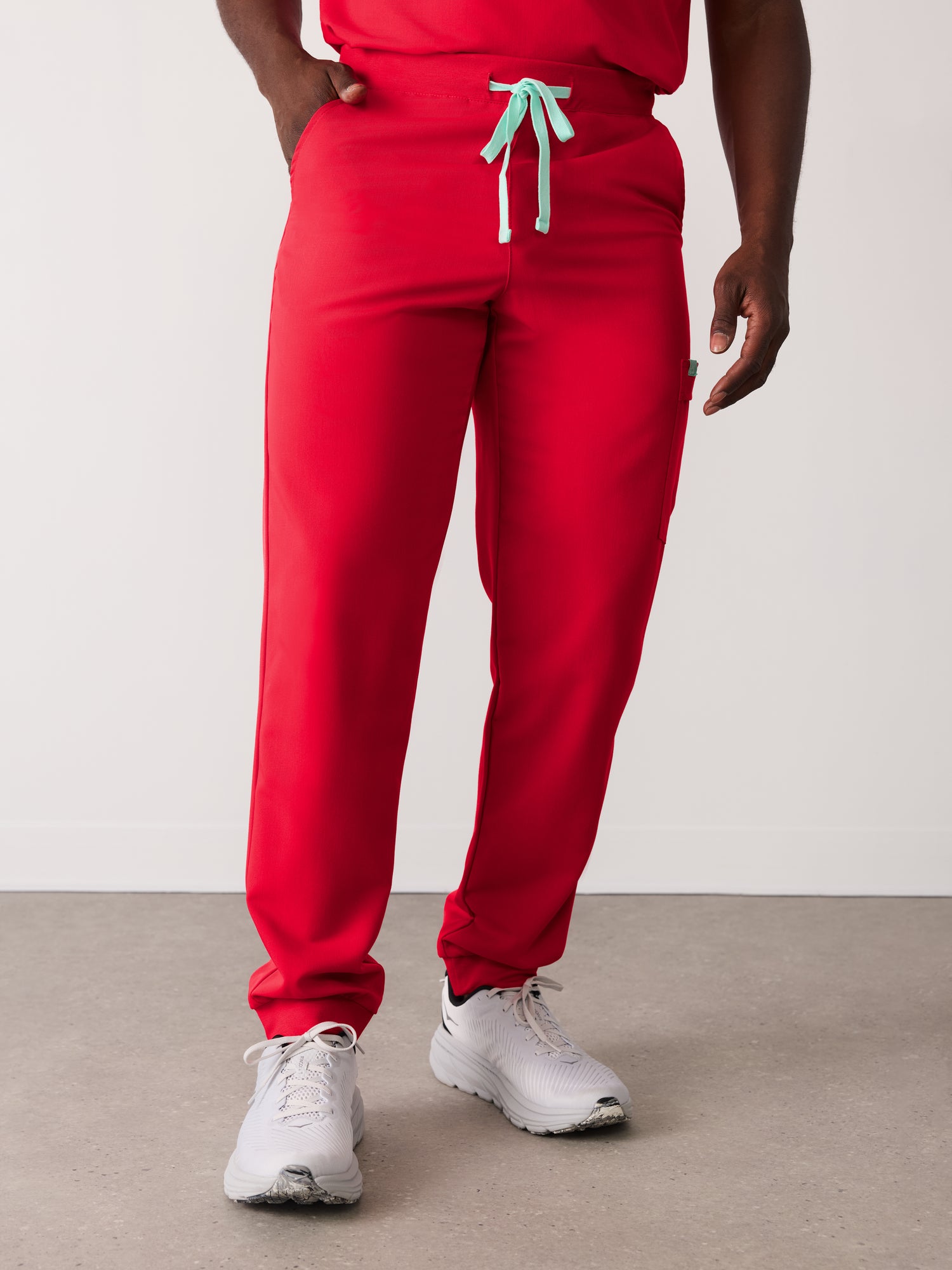 BRUCE RE-GARDE™ - CANDY CANE - Men's Jogger Pants - SILVADUR™ - Final Sale