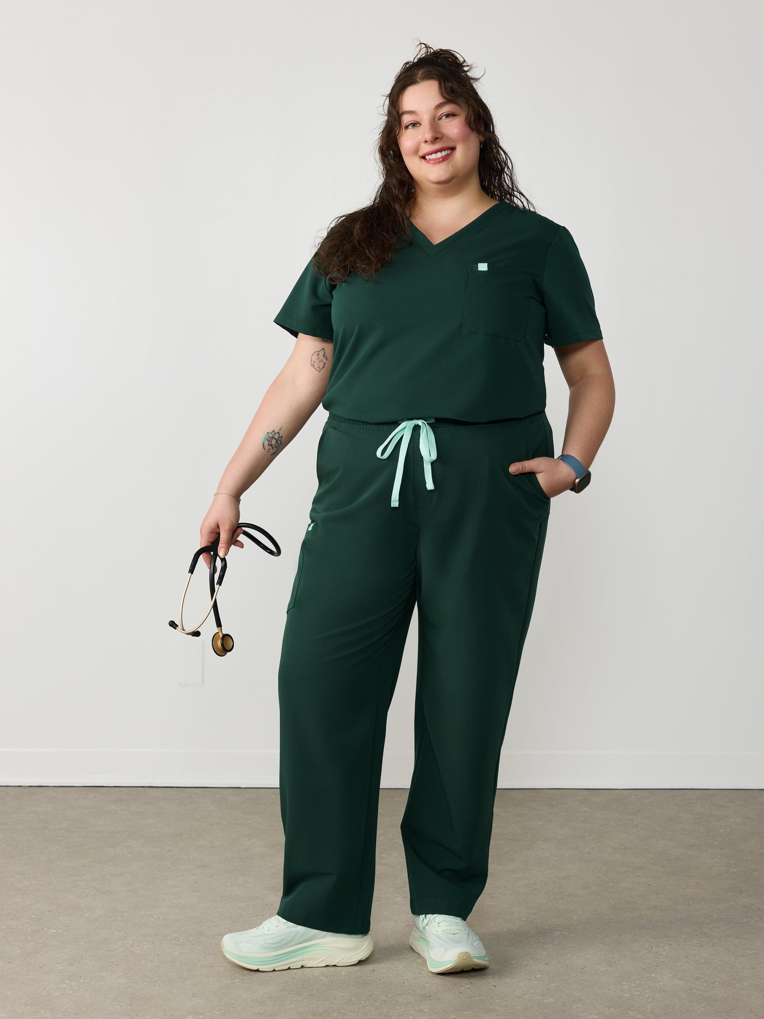 JULIETA RE-GARDE™ - VERT FORÊT - Pantalon Coupe Droite - SILVADUR™