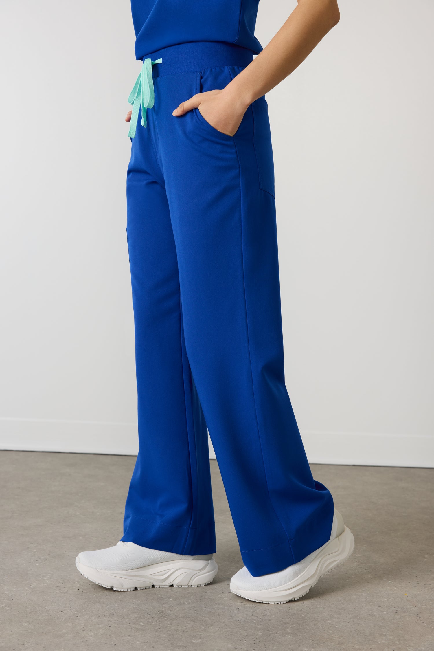 MILA RE-GARDE™ - BLEU ROYAL - Pantalon Jambe Large - SILVADUR™