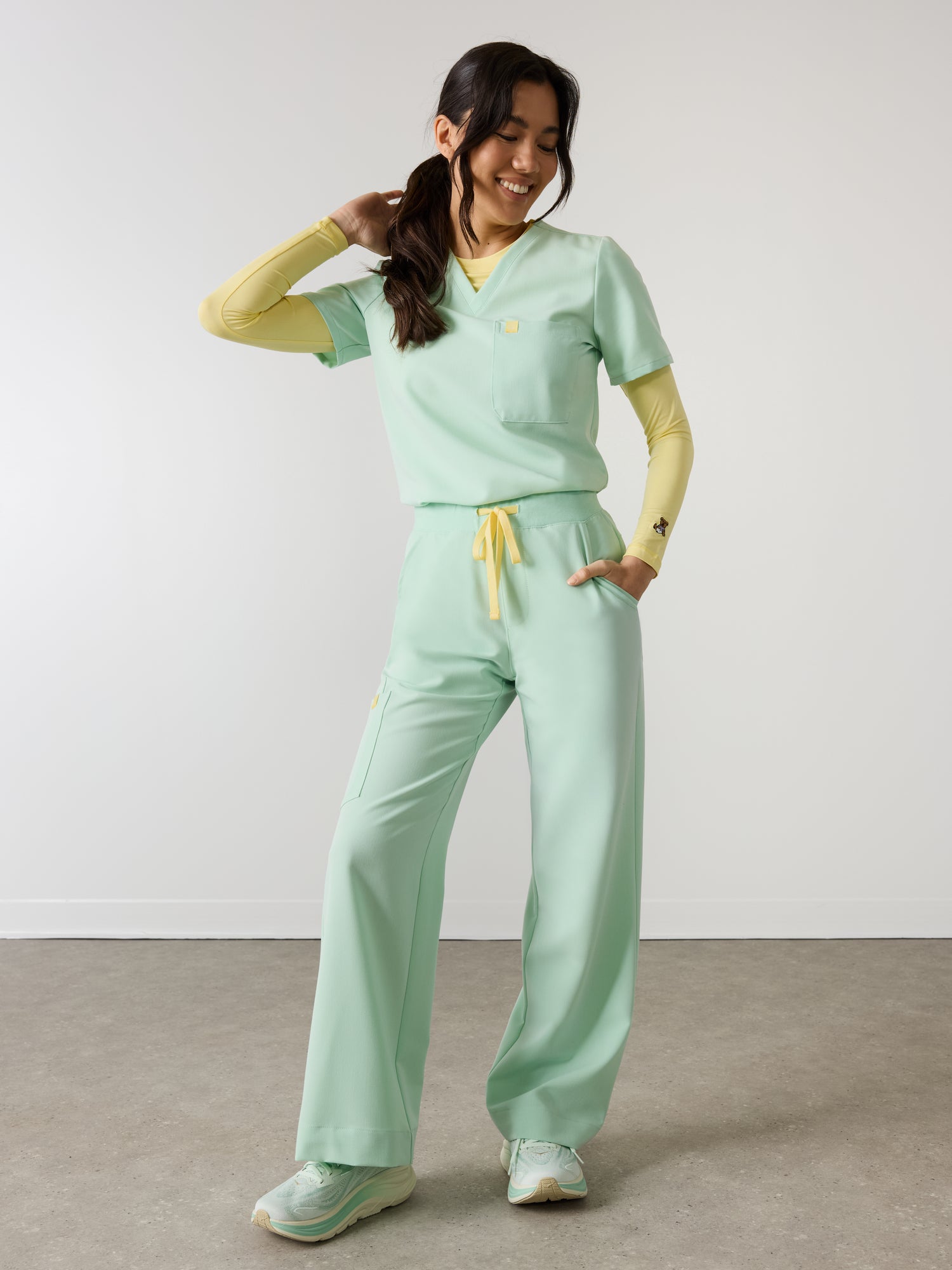 MILA RE-GARDE™ - MENTHE BRUMEUSE - Pantalon Jogger - SILVADUR™