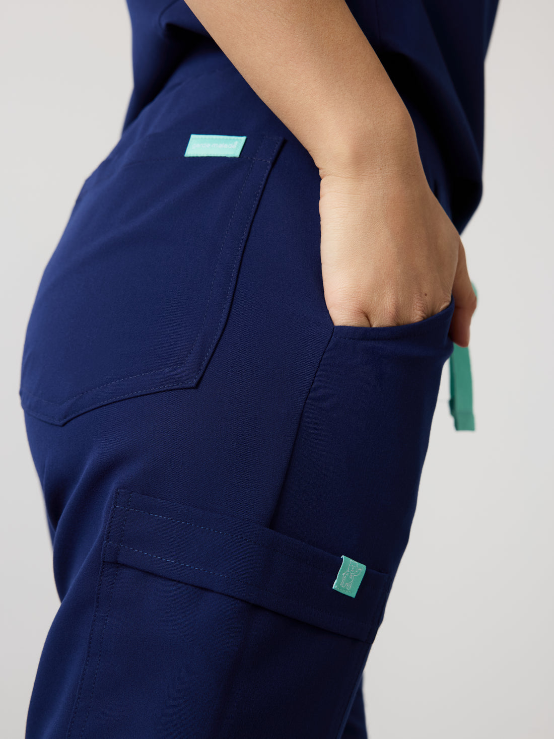 DEMI RE-GARDE™ - BLEU MARINE - Pantalon Jogger - SILVADUR™