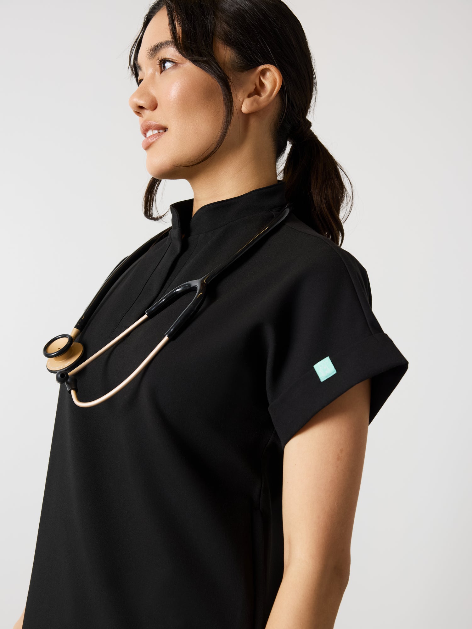 CHARLIE RE-GARDE™ - NOIR - Haut Col Mao - SILVADUR™