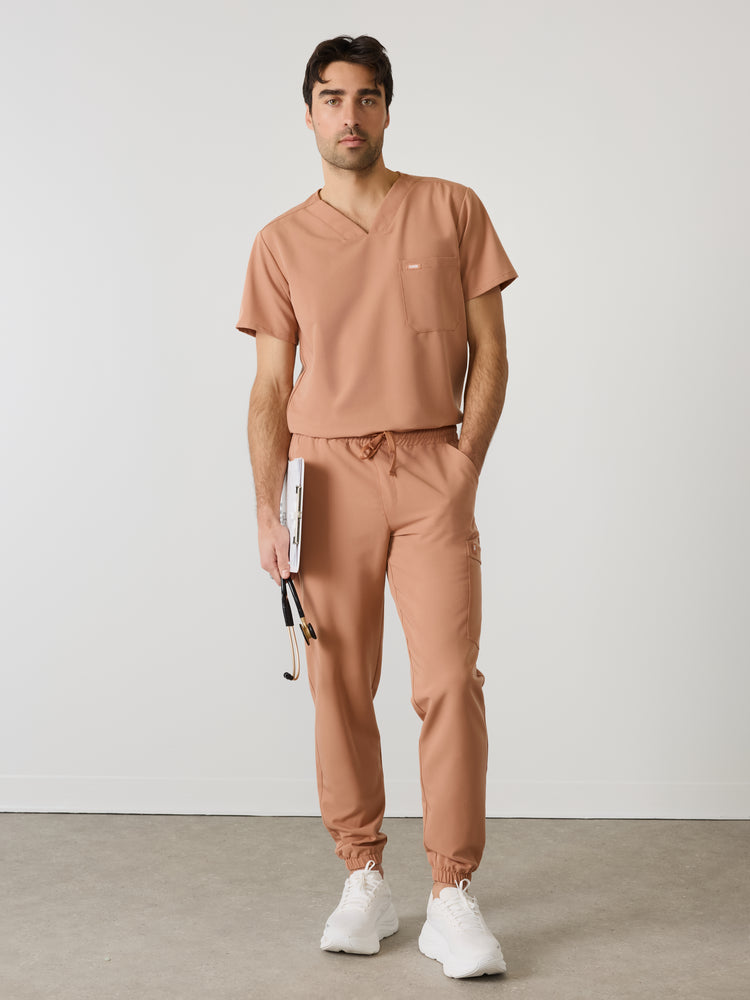 WILLIAM GARDE™ - MOCHA - Pantalon Jogger - SILVADUR™ - Vente Finale