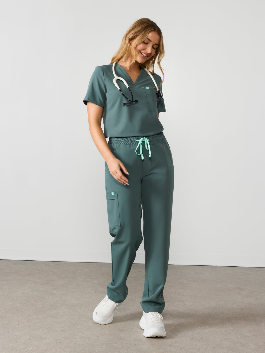 JULIETA RE-GARDE™ - BOREAL - Straight Cut Scrub Pants - SILVADUR™