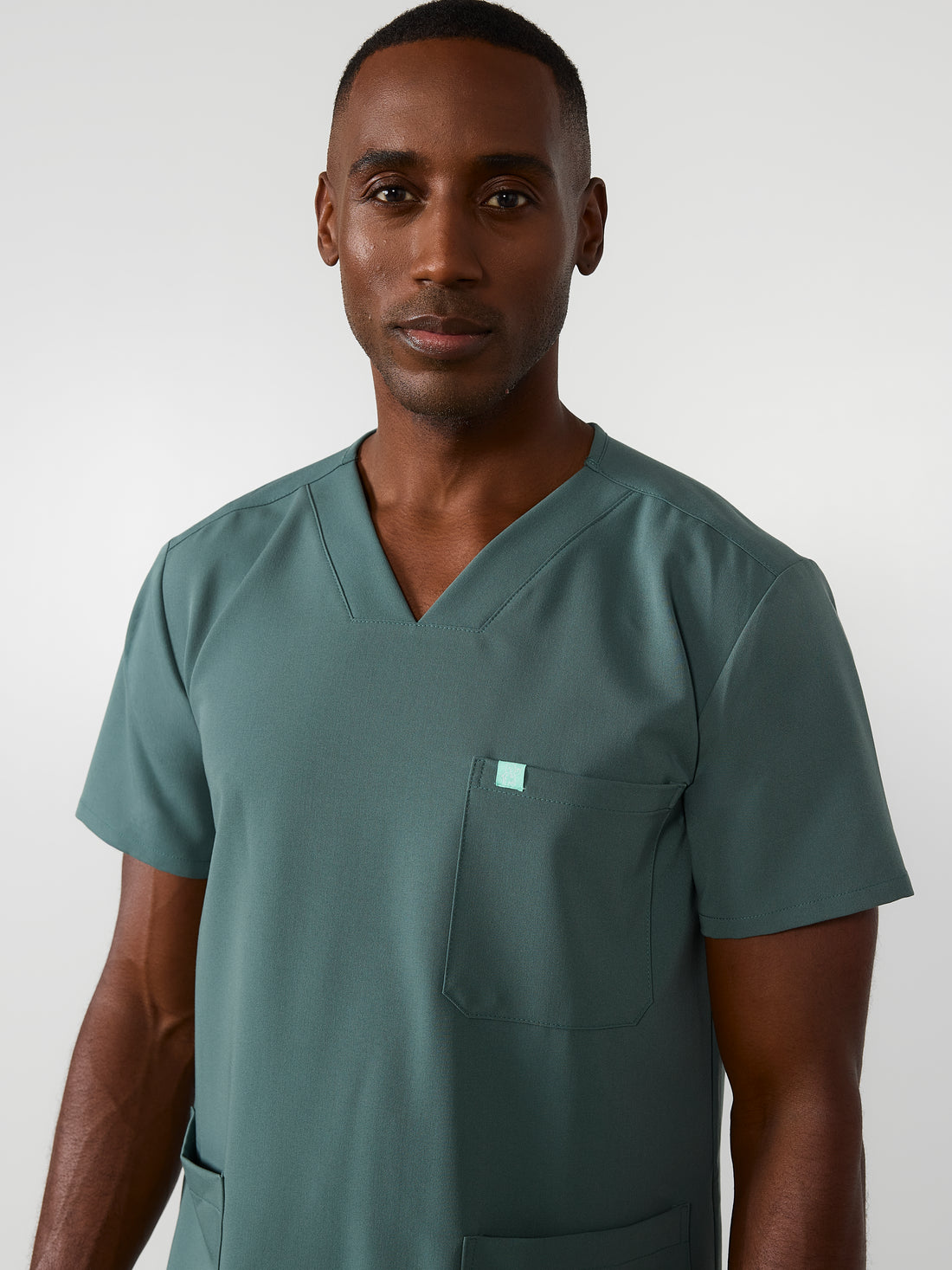 ZACK RE-GARDE™ - BOREAL - Three Pockets Men's Scrub Top - SILVADUR™