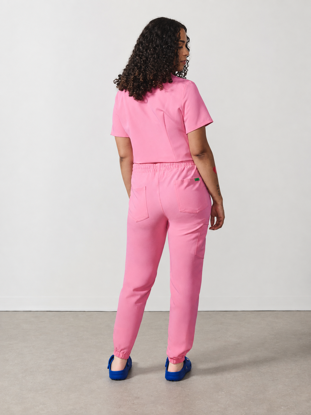 ROSIE RE-GARDE™ - G-M x PONY PINK - Jogger Scrub Pants - SILVADUR™ - Final Sale