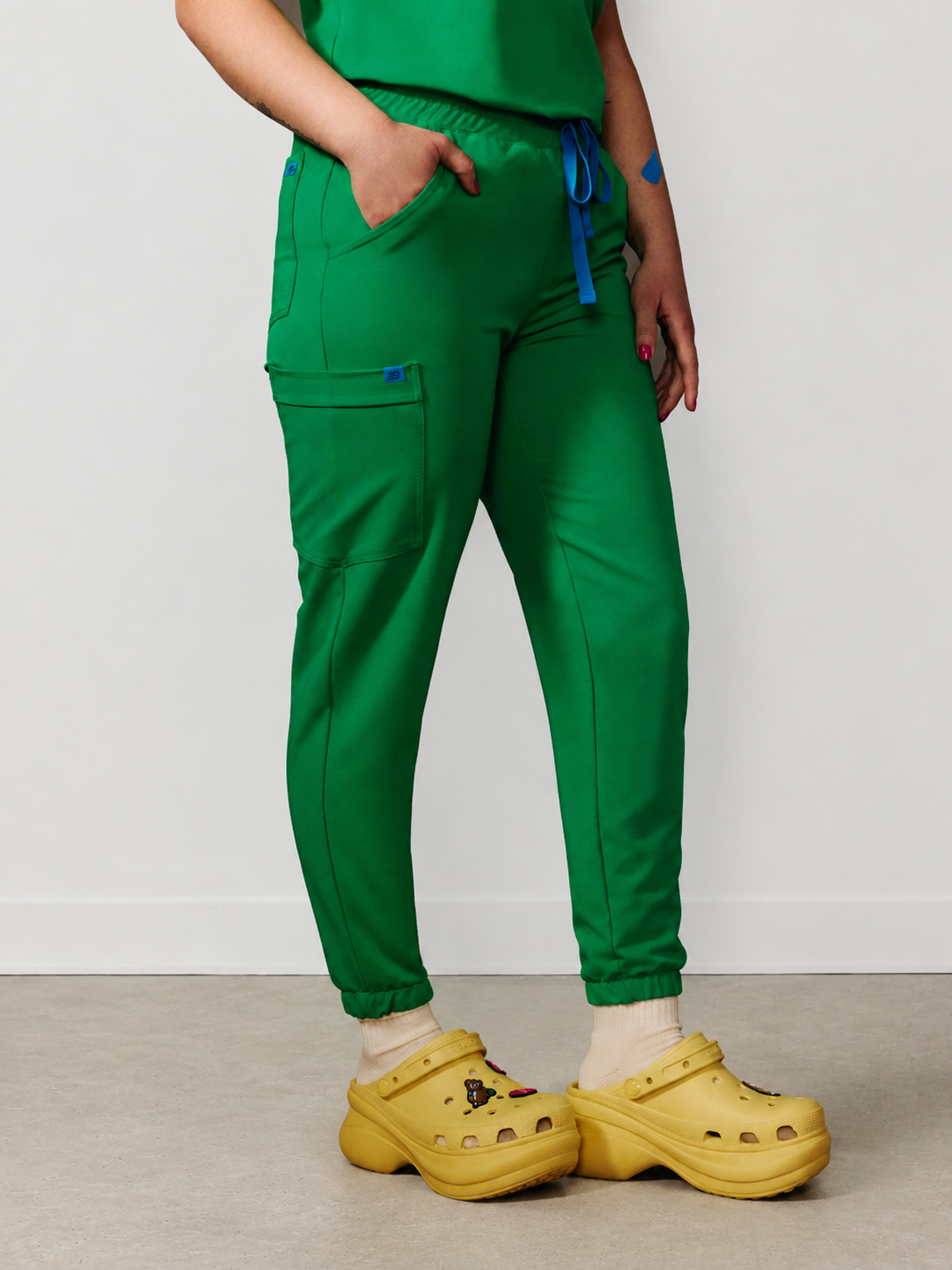 ROSIE RE-GARDE™ - G-M x PONY GREEN - Jogger Scrub Pants - SILVADUR™ - Final Sale