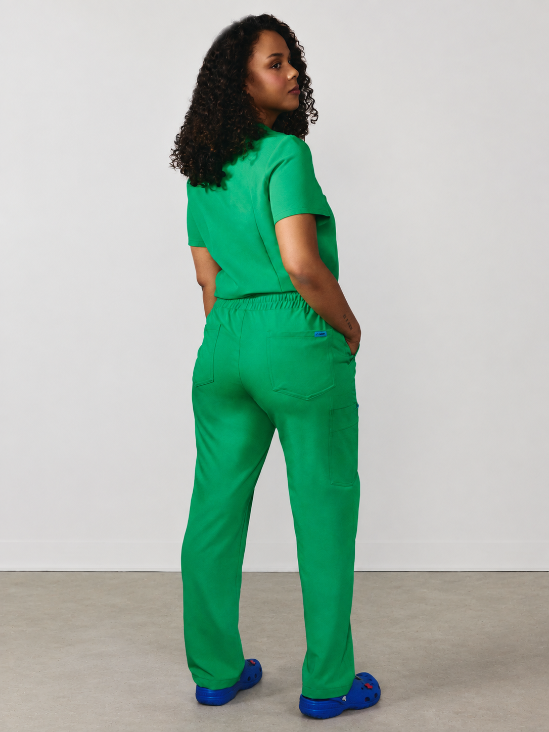 JULIETA RE-GARDE™ - G-M x PONY VERT - Pantalon Coupe Droite - SILVADUR™ - Vente Finale
