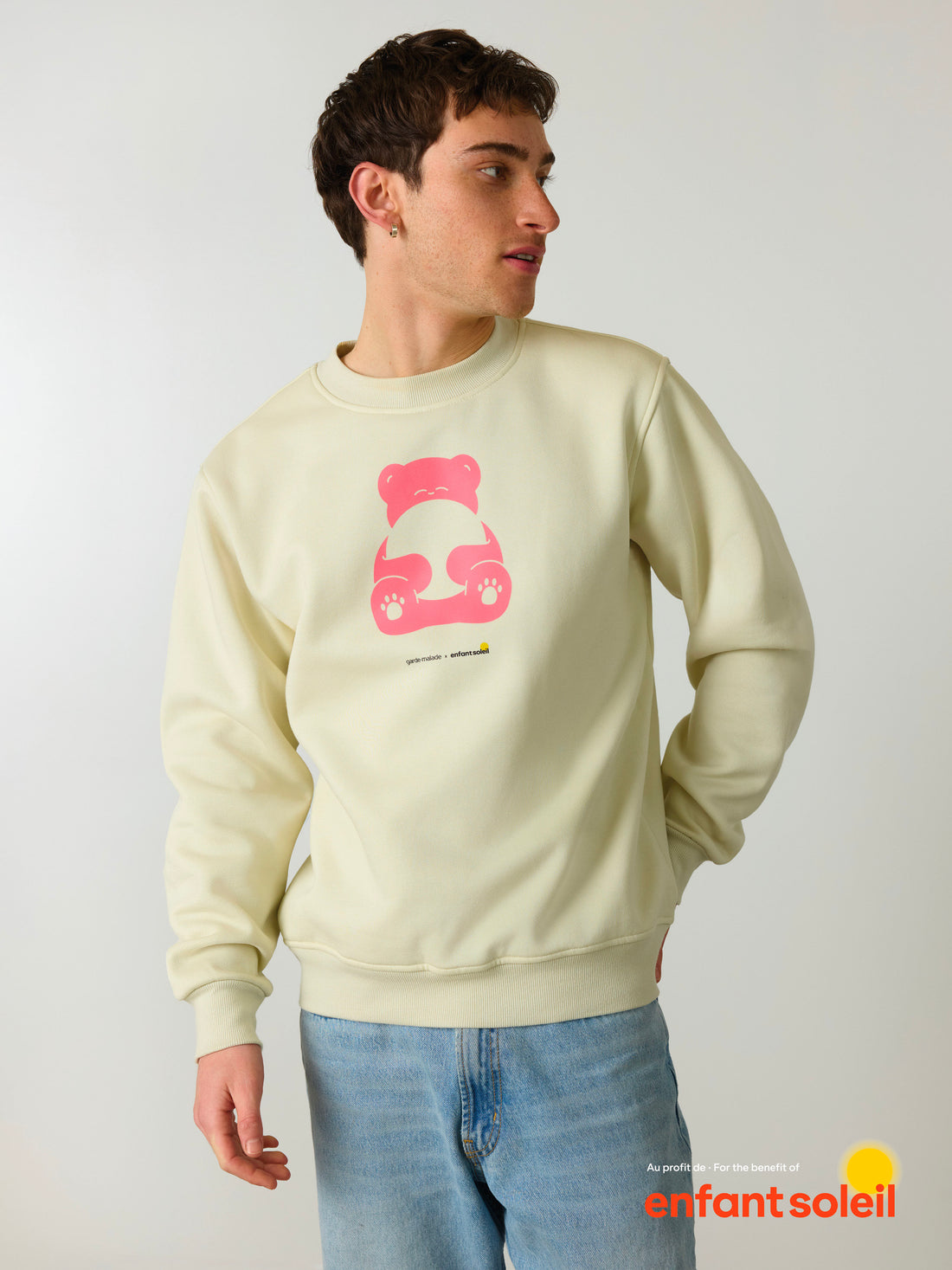 G-M x Enfant Soleil - Crewneck - Teddy Soleil