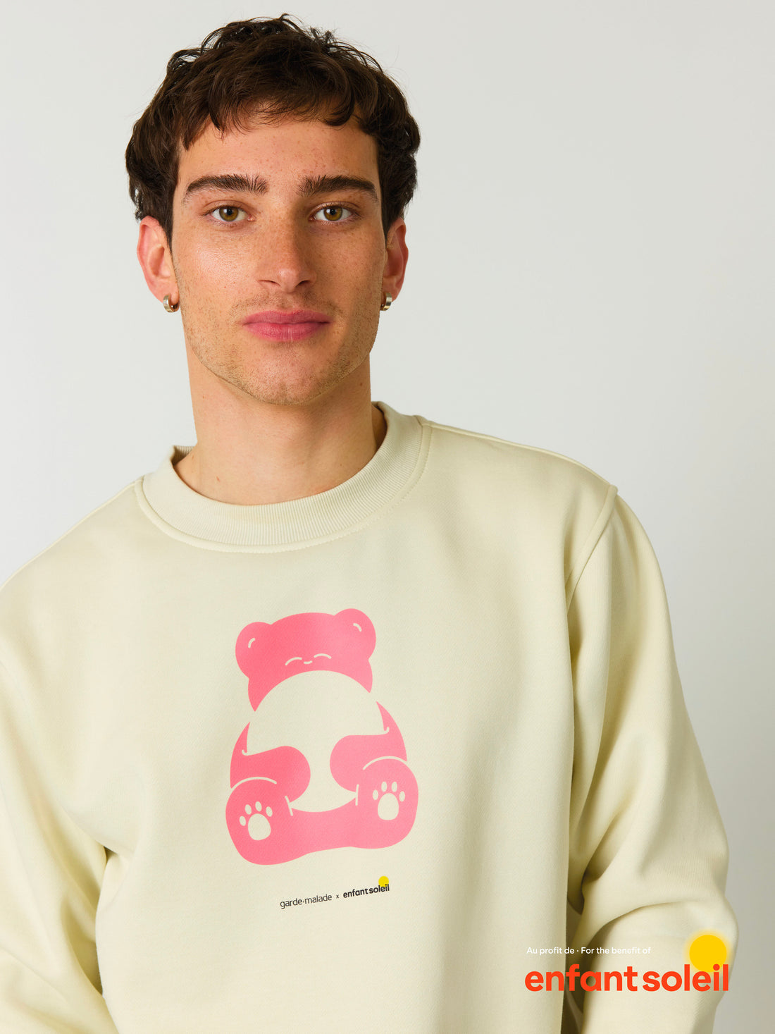 G-M x Enfant Soleil - Crewneck - Teddy Soleil
