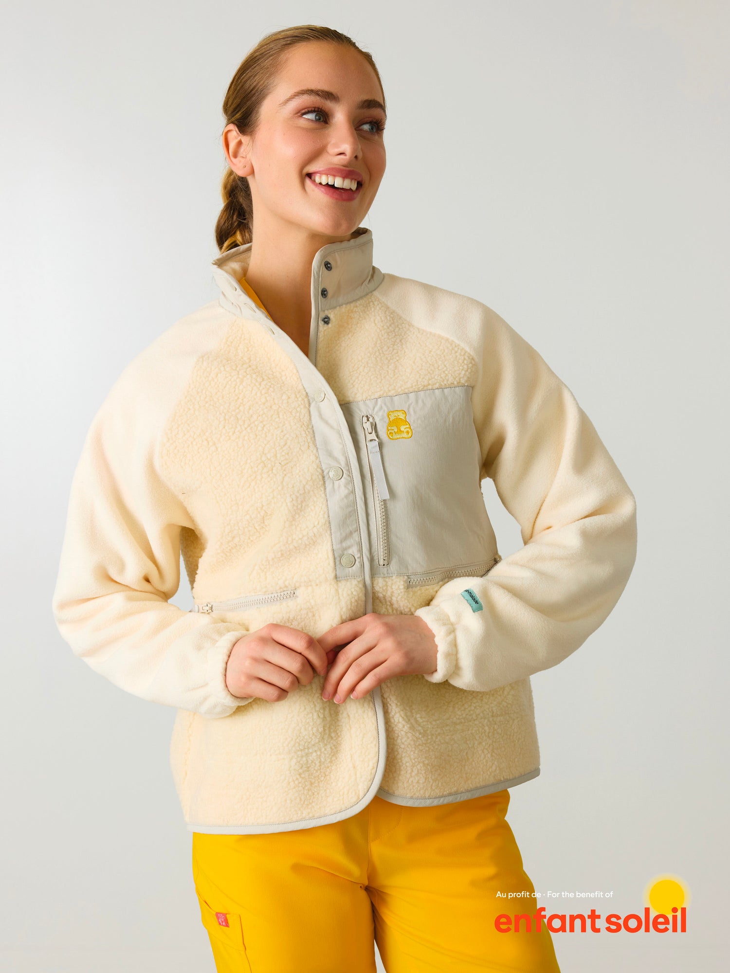 Veste Sherpa - G-M x Enfant Soleil