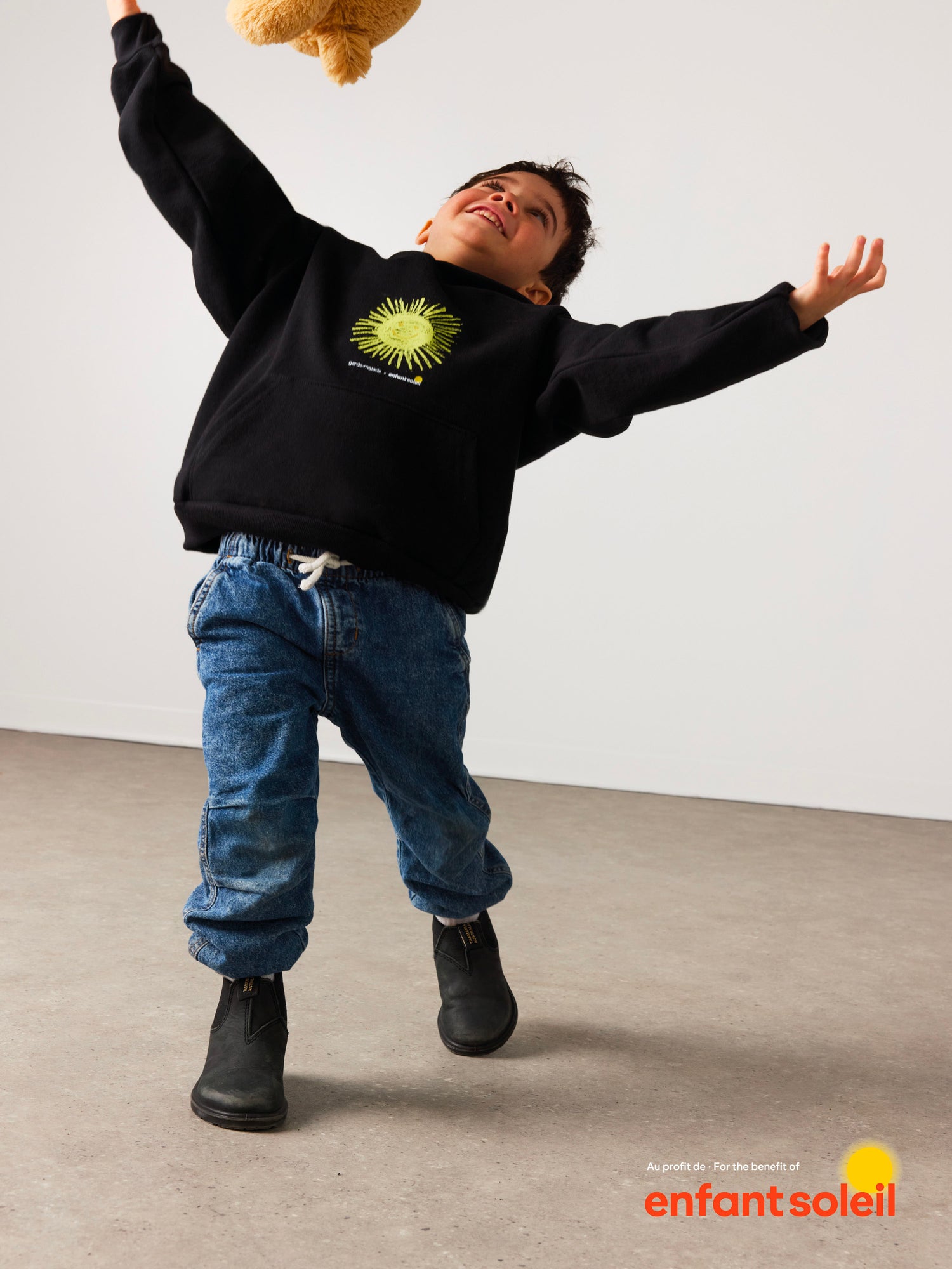 G-M x Enfant Soleil - Hoodie Junior Petit Soleil