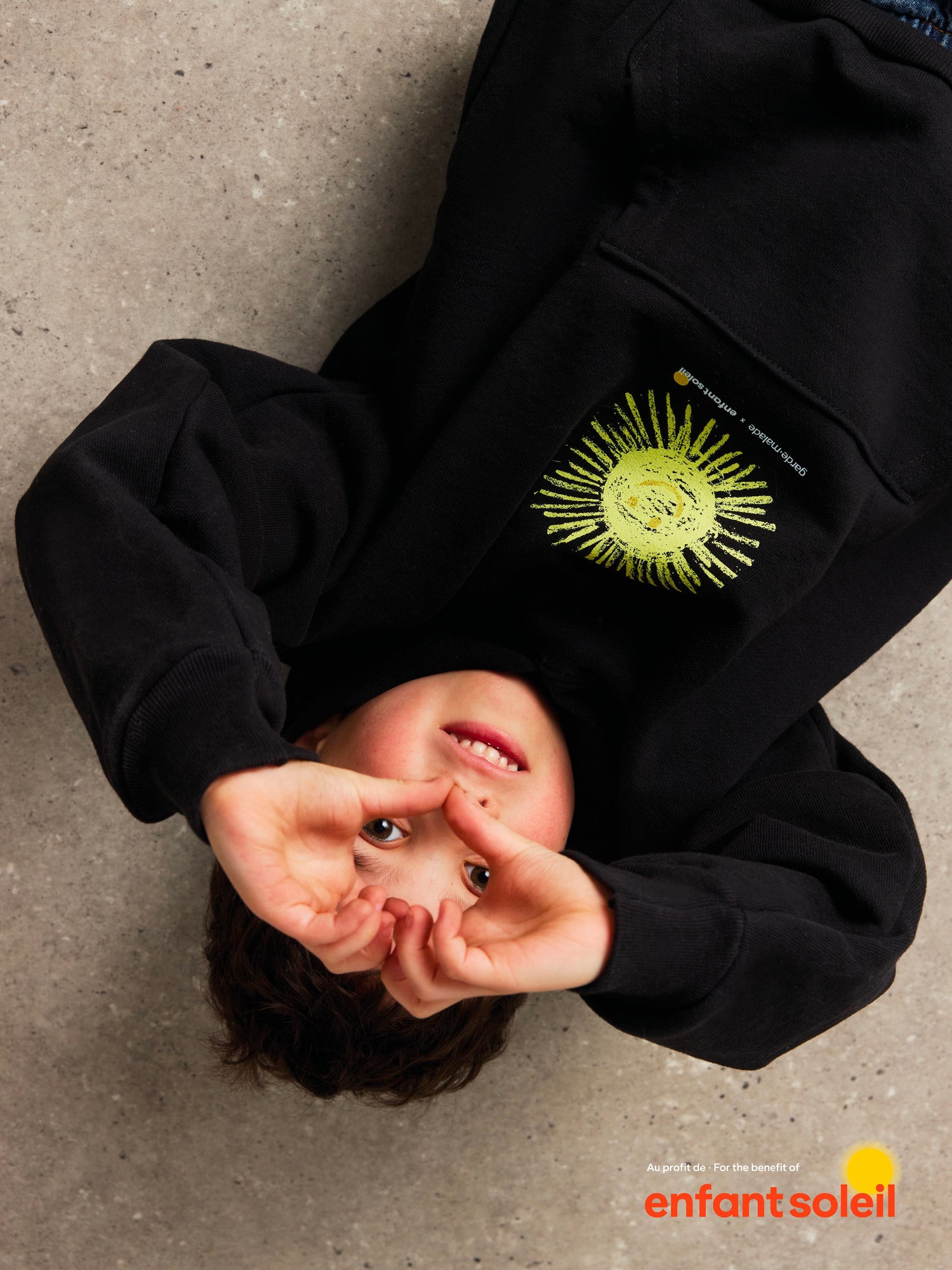 G-M x Enfant Soleil - Hoodie Junior Petit Soleil
