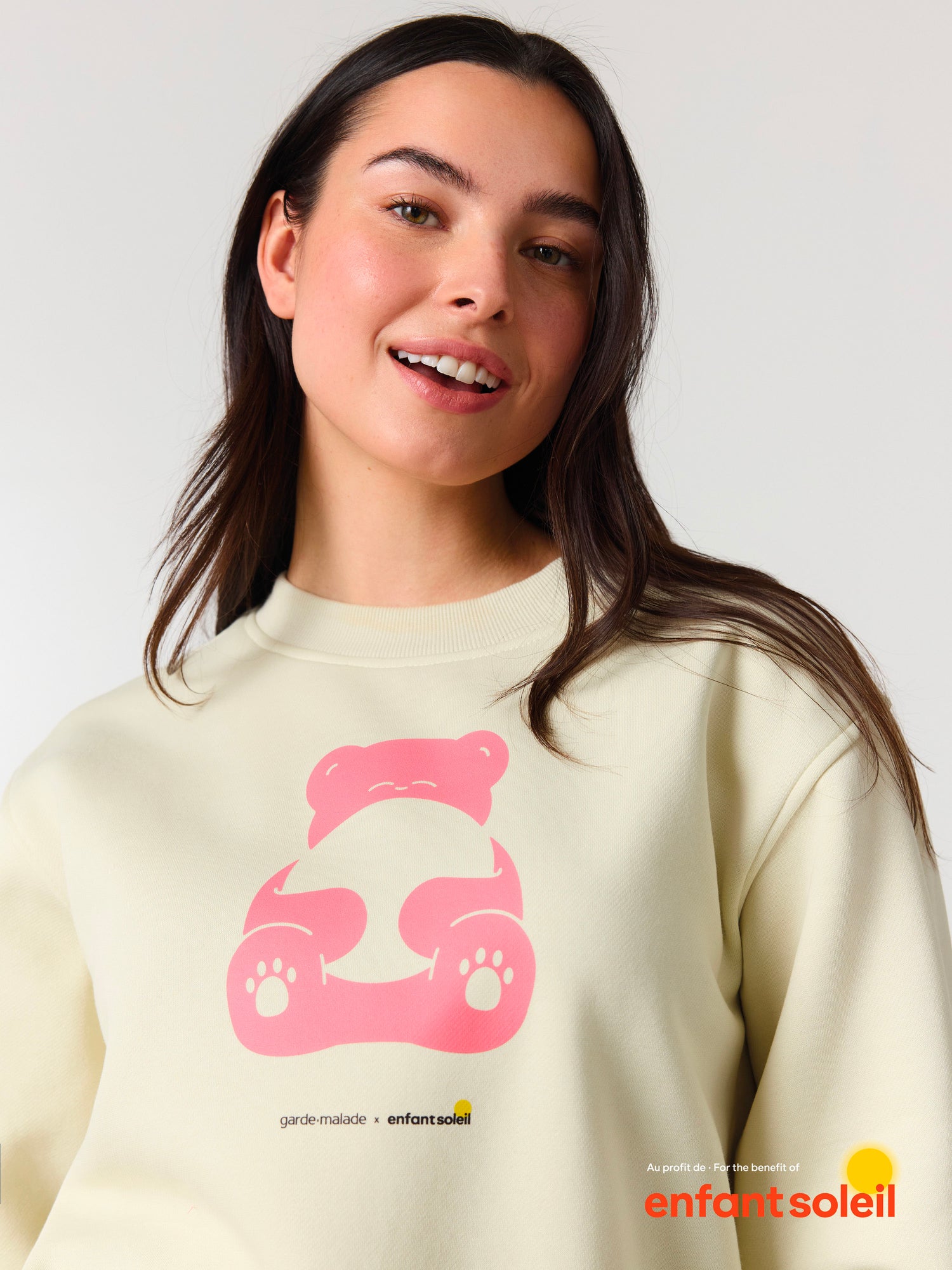 G-M x Enfant Soleil - Crewneck - Teddy Soleil