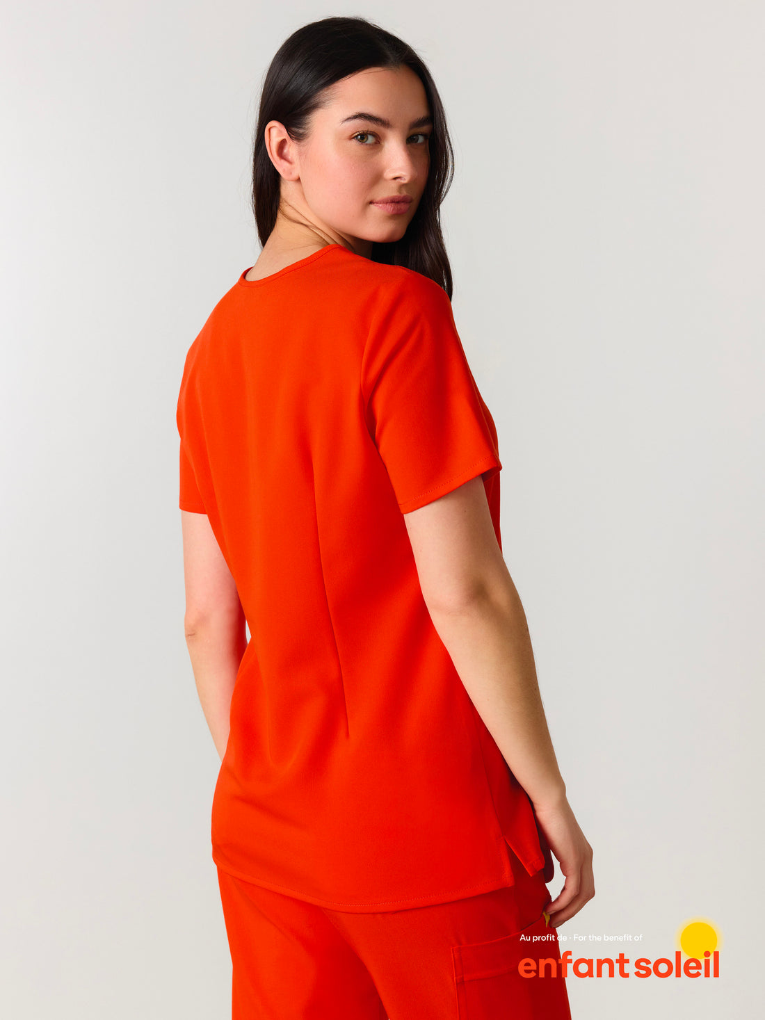 GABRIELLE RE-GARDE™ - TANGERINE - Haut Une Poche - SILVADUR™