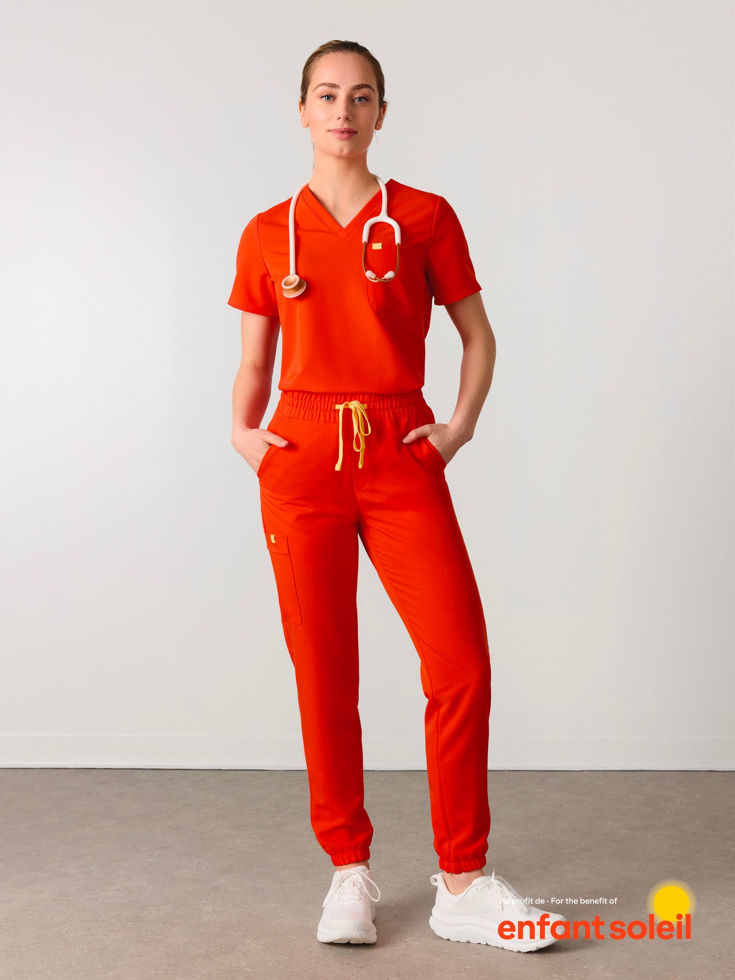 ROSIE RE-GARDE™ - TANGERINE - Pantalon Jogger - SILVADUR™