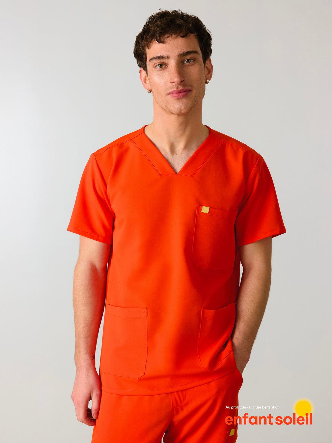 ZACK RE-GARDE™ - TANGERINE - Haut Trois Poches - SILVADUR™