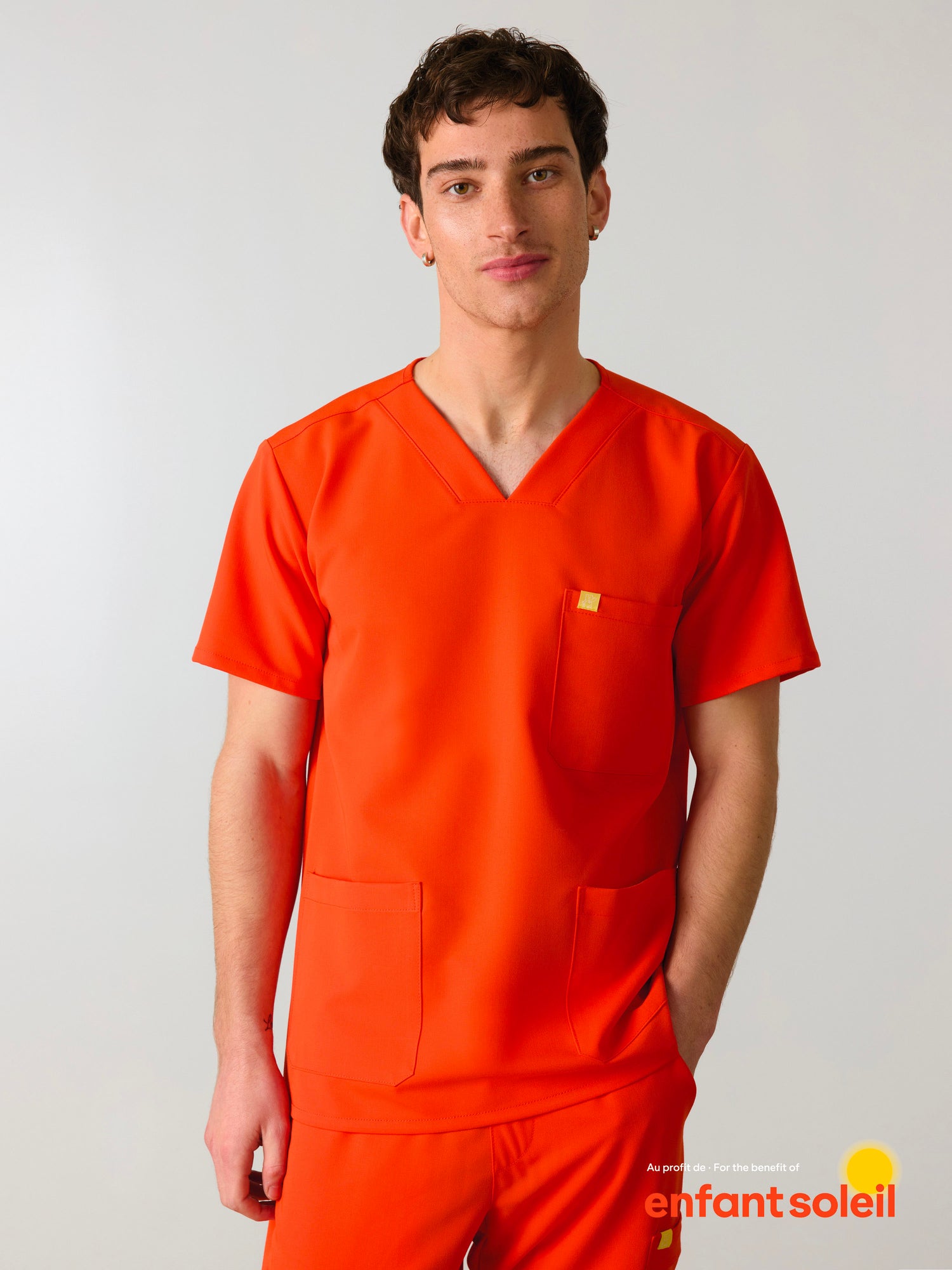 ZACK RE-GARDE™ - TANGERINE - Haut Trois Poches - SILVADUR™