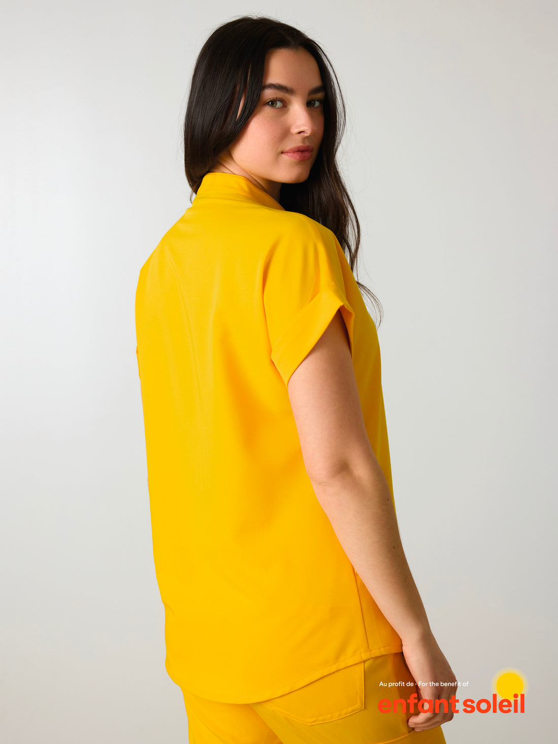 CHARLIE RE-GARDE™ - JAUNE SOLEIL - Haut Col Mao - SILVADUR™