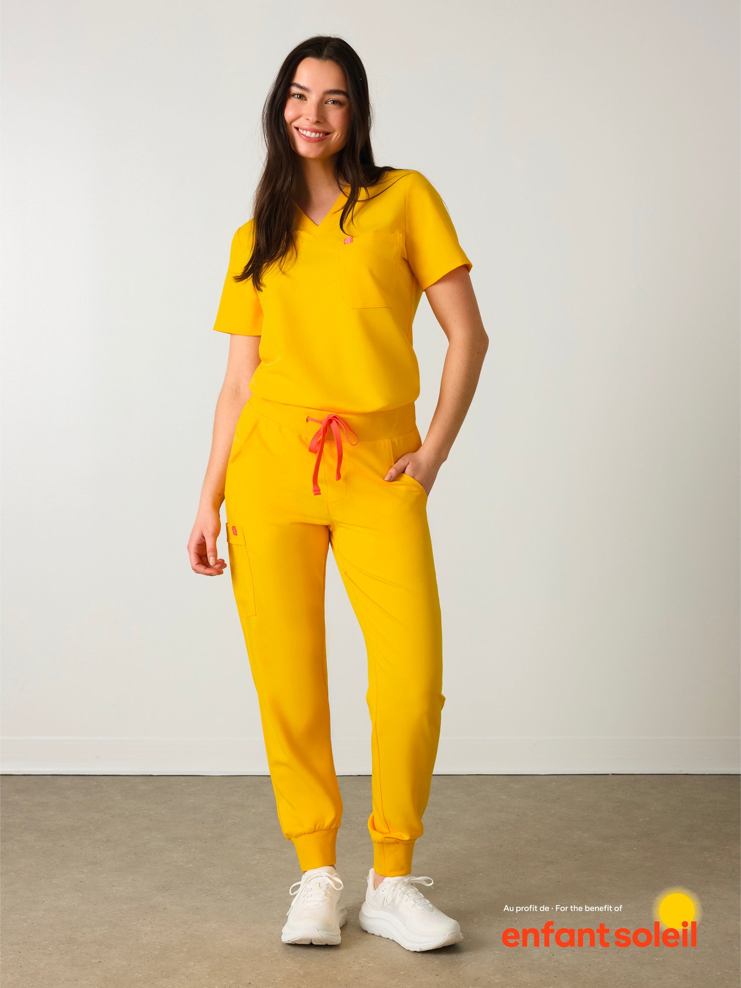 DEMI RE-GARDE™ - JAUNE SOLEIL - Pantalon Jogger - SILVADUR™