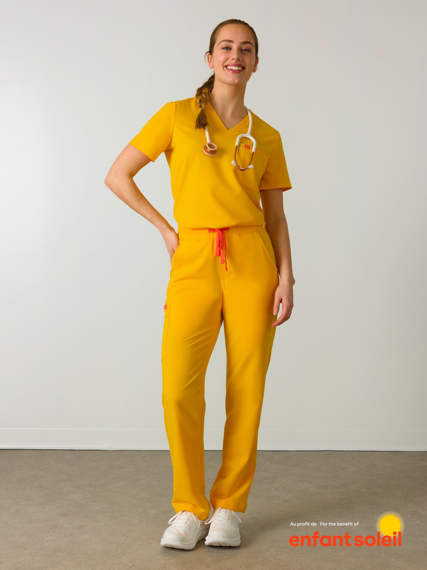 JULIETA RE-GARDE™ - JAUNE SOLEIL - Pantalon Coupe Droite - SILVADUR™