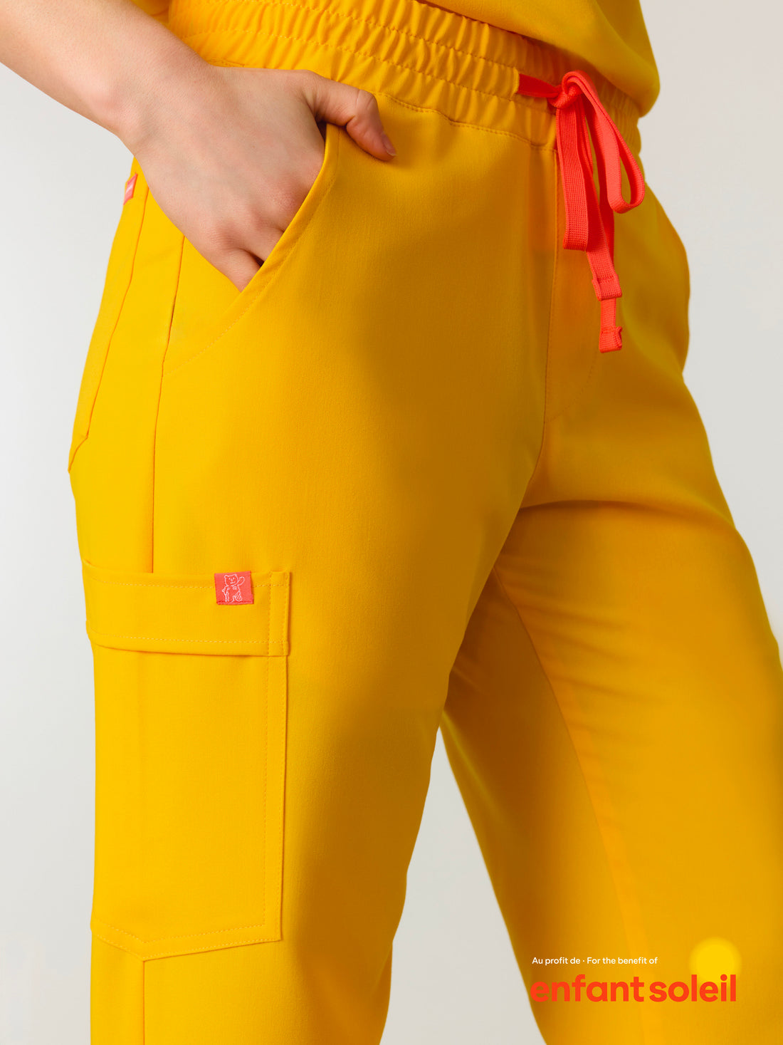 JULIETA RE-GARDE™ - JAUNE SOLEIL - Pantalon Coupe Droite - SILVADUR™