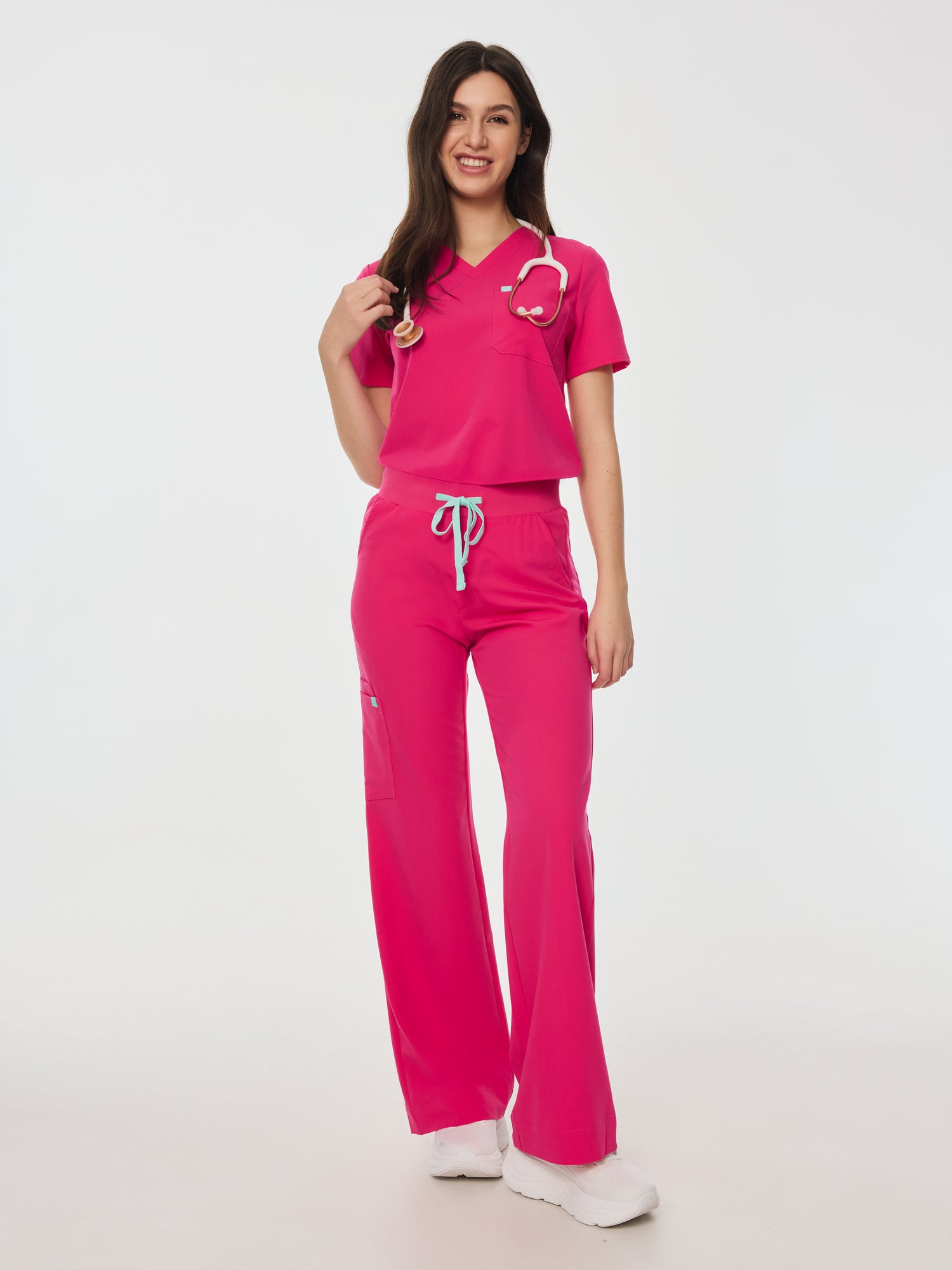 MILA RE-GARDE™ - ROSE CRUSH - Pantalon Jambe Large - SILVADUR™