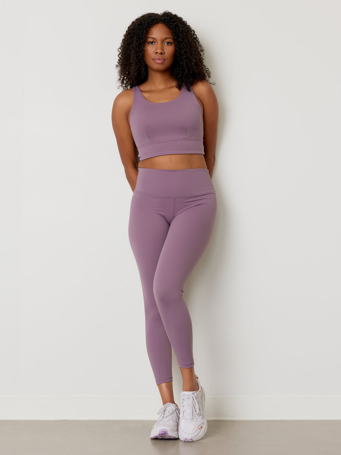 Legging 25" - Mauve Poudré - Garde-Malade - FINAL SALE
