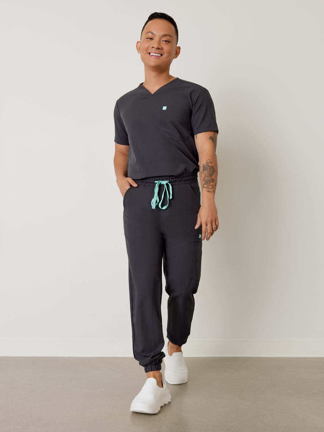 WILLIAM RE-GARDE™ - CHARBON - Pantalon Jogger - SILVADUR™