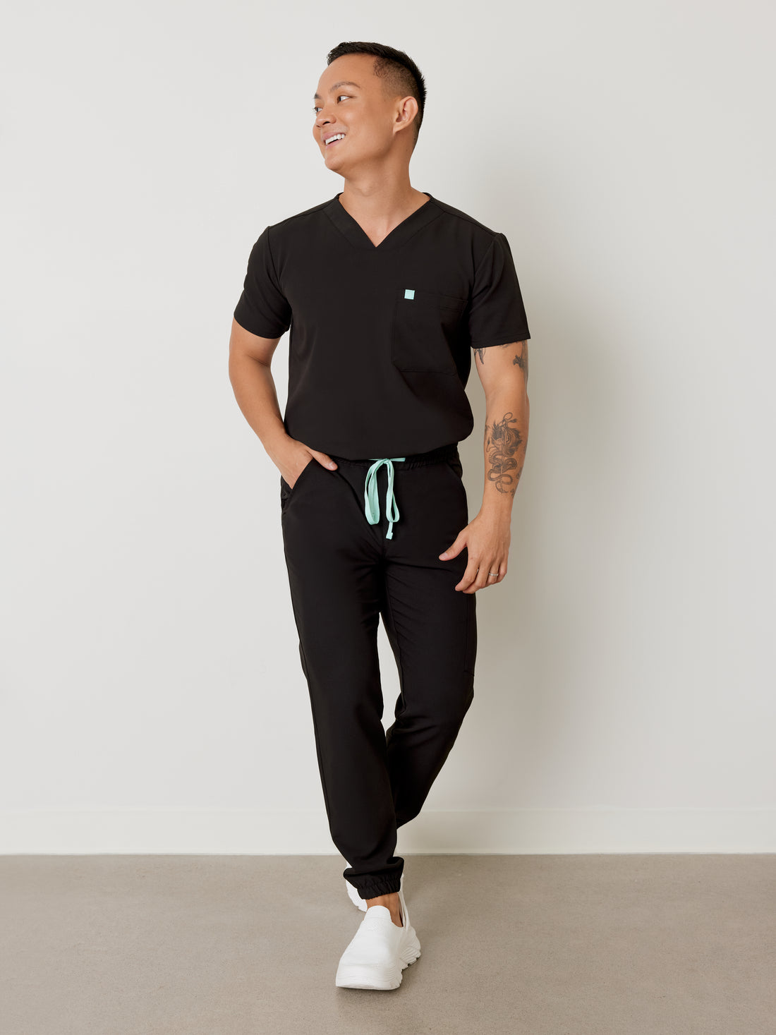 WILLIAM RE-GARDE™ - NOIR - Pantalon Jogger - SILVADUR™