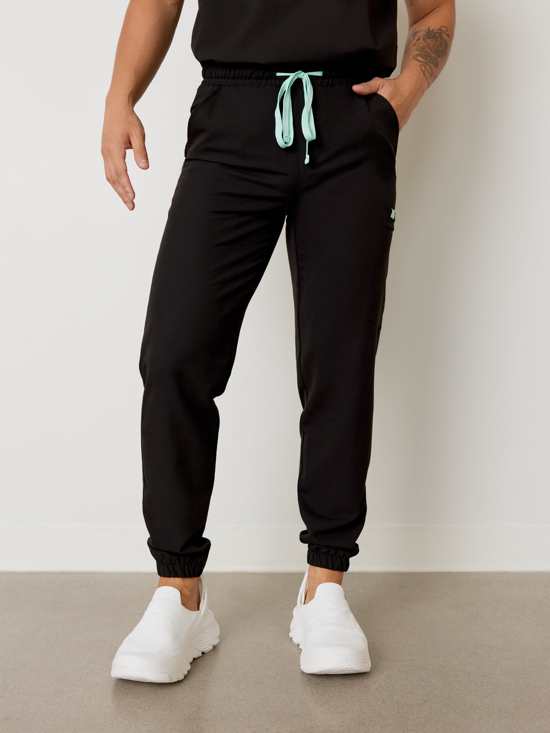 WILLIAM RE-GARDE™ - NOIR - Pantalon Jogger - SILVADUR™