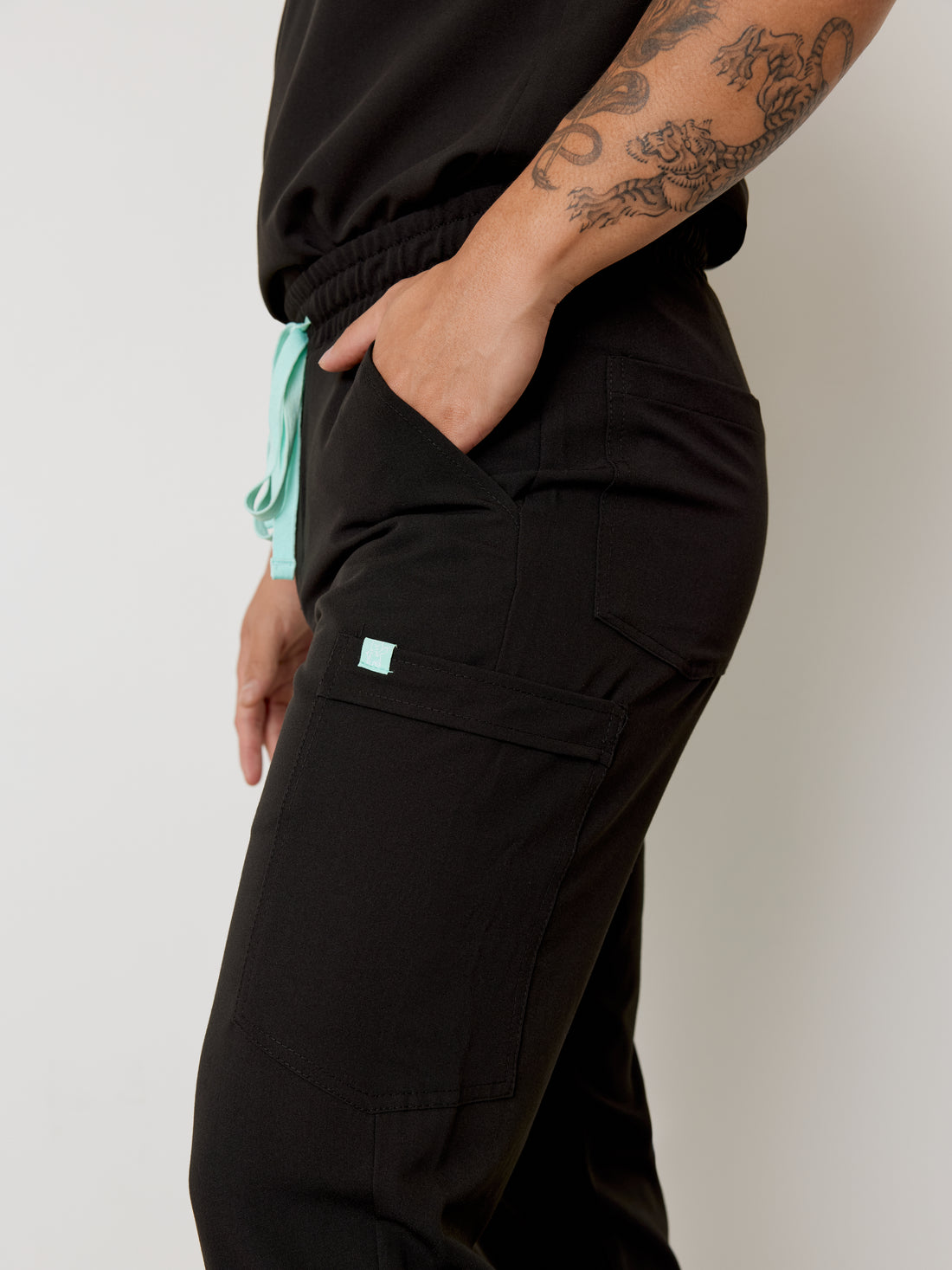 WILLIAM RE-GARDE™ - NOIR - Pantalon Jogger - SILVADUR™